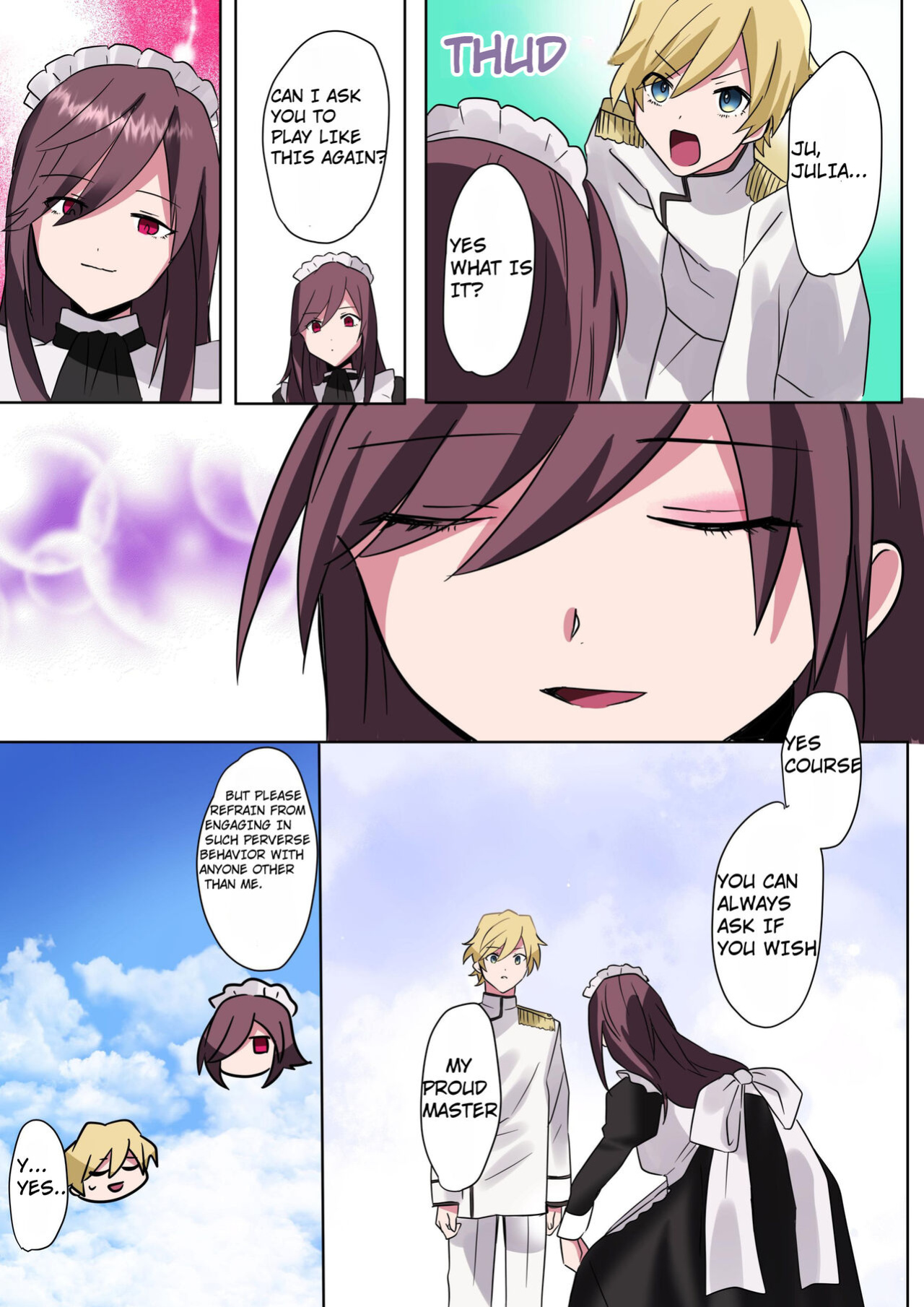 [Amuai Okashi Seisakusho (Hoshino Iro, Namamugi)] Toaru Kizoku-kun no Nyotaika Hametsu Ganbou | A certain nobleman's desire to become a woman and destroy himself