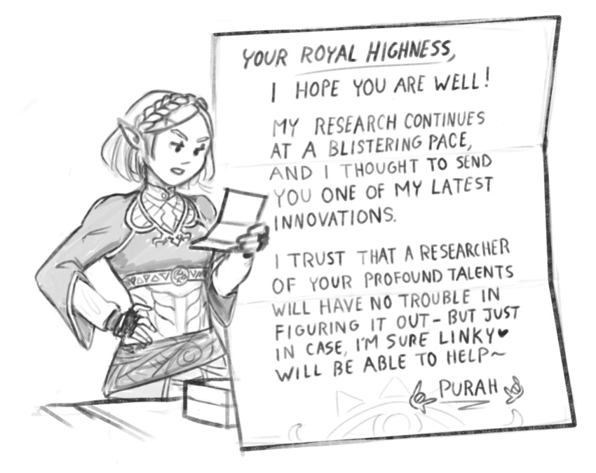 [Calamari Cakes] Purah's Gift (Tears of the Kingdom)