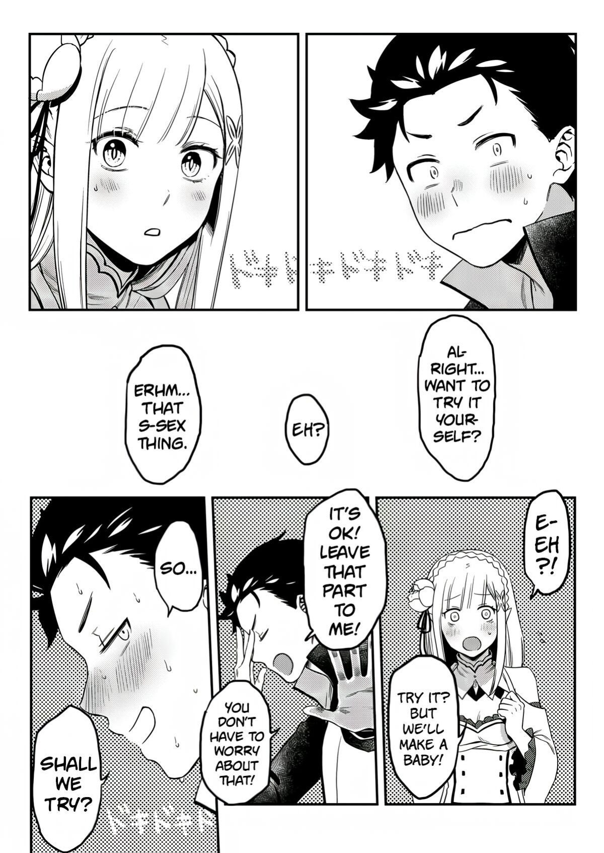 [Rin*] Emilia-tan, Yaranai ka? (Re:Zero kara Hajimeru Isekai Seikatsu) [Kinsei Translations]
