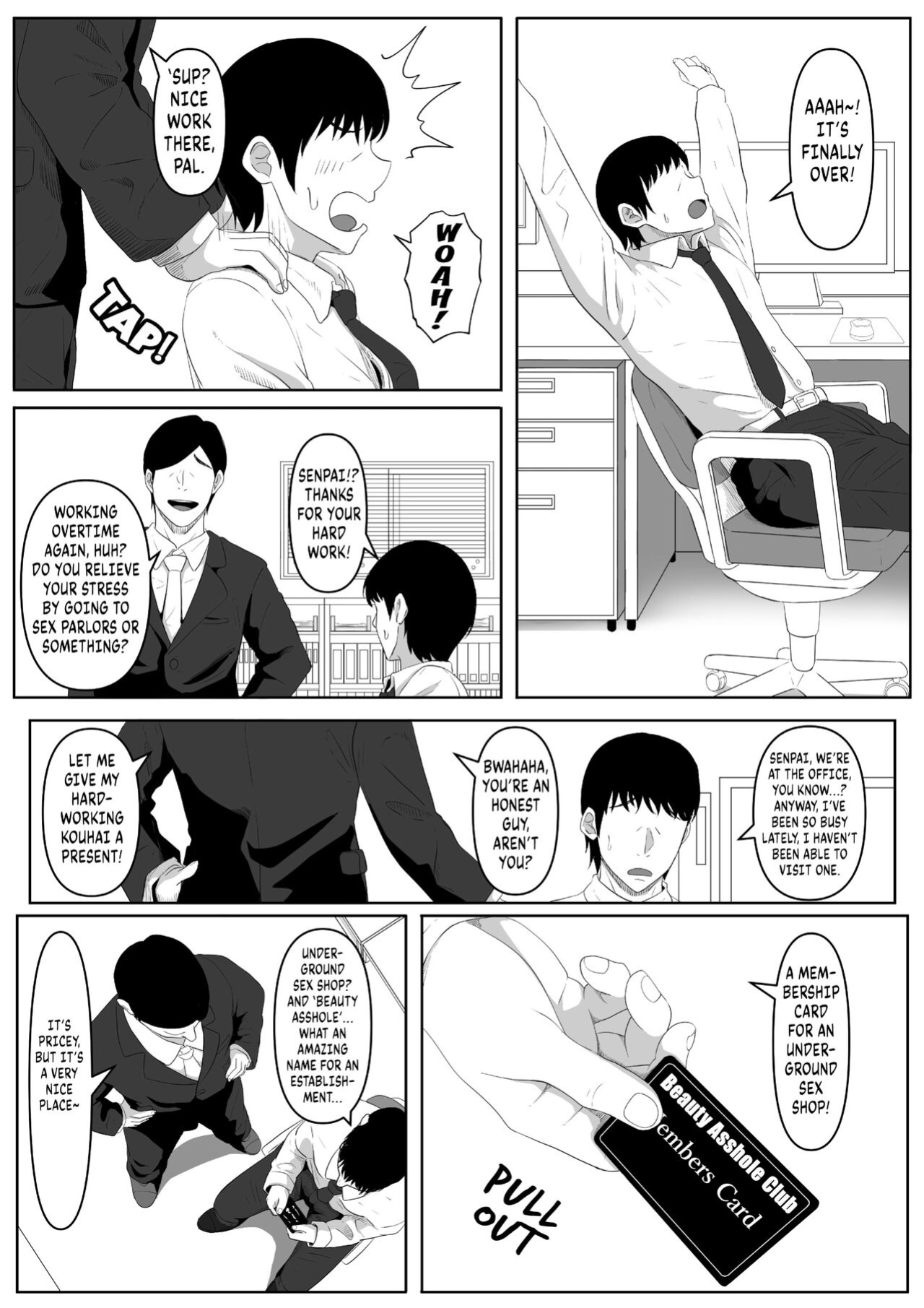 [Kurogoma Seizou Koujou (Goma Gorilla)] Shiriana Benjo | Beautiful Asshole Club [FuDeORS]