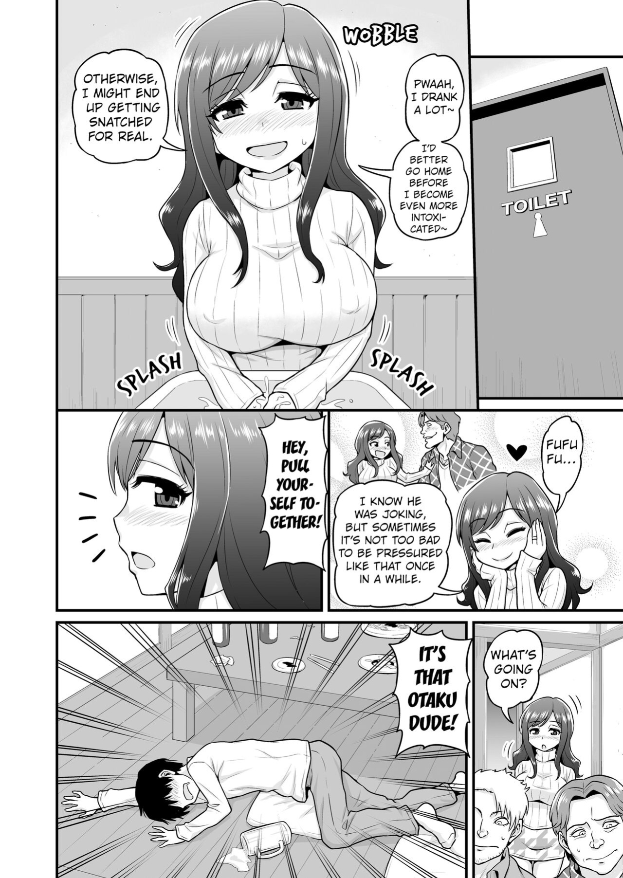 [Chimamire Yashiki (Gachonjirou)] Uwaki Hitozuma Nama Nakadashi Ottori Seiso Kakure Inran Hitozuma to Okute Dotei Otaku-kun | A Cheating Housewife's Raw Creampie [FuDeORS]