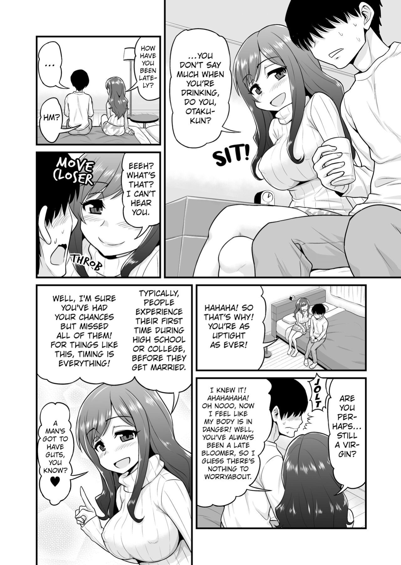 [Chimamire Yashiki (Gachonjirou)] Uwaki Hitozuma Nama Nakadashi Ottori Seiso Kakure Inran Hitozuma to Okute Dotei Otaku-kun | A Cheating Housewife's Raw Creampie [FuDeORS]