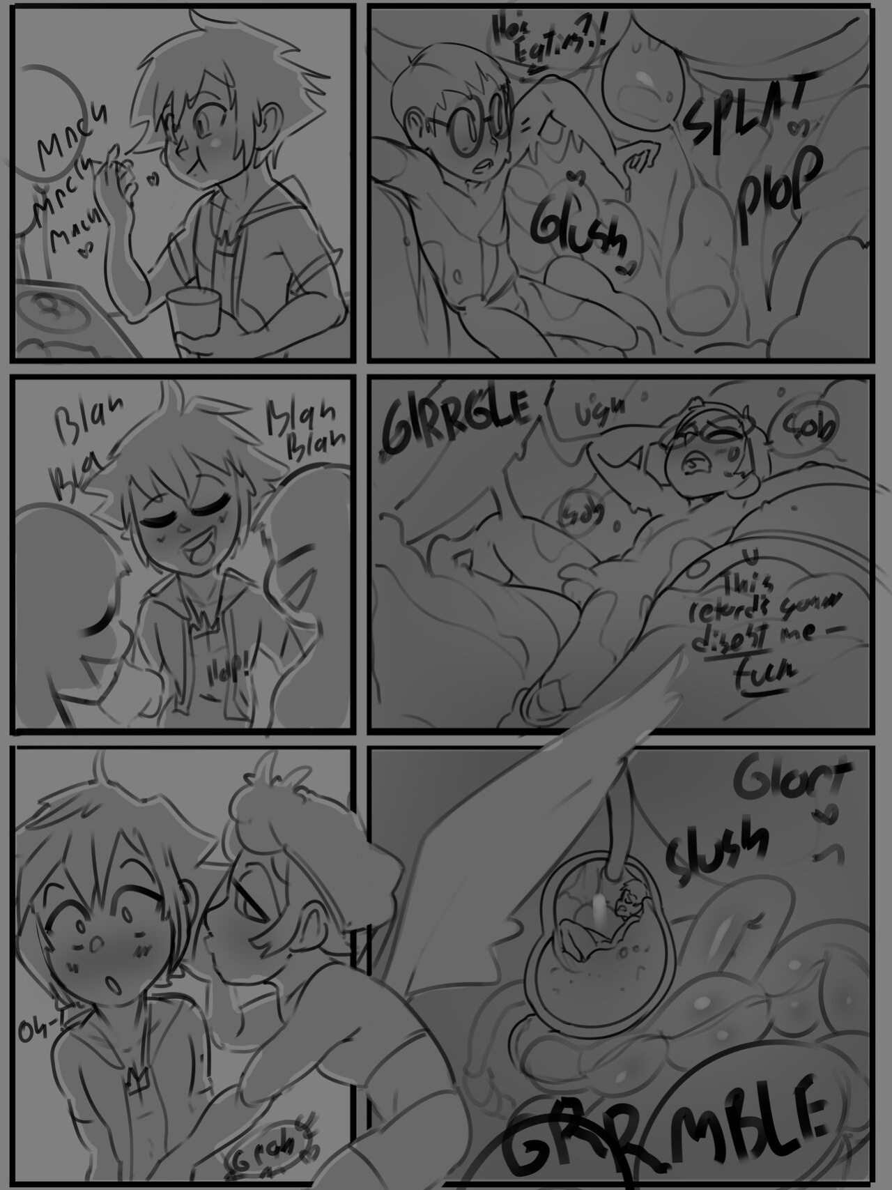 [Nope (NotBoogie)] Nutty Sora Comic