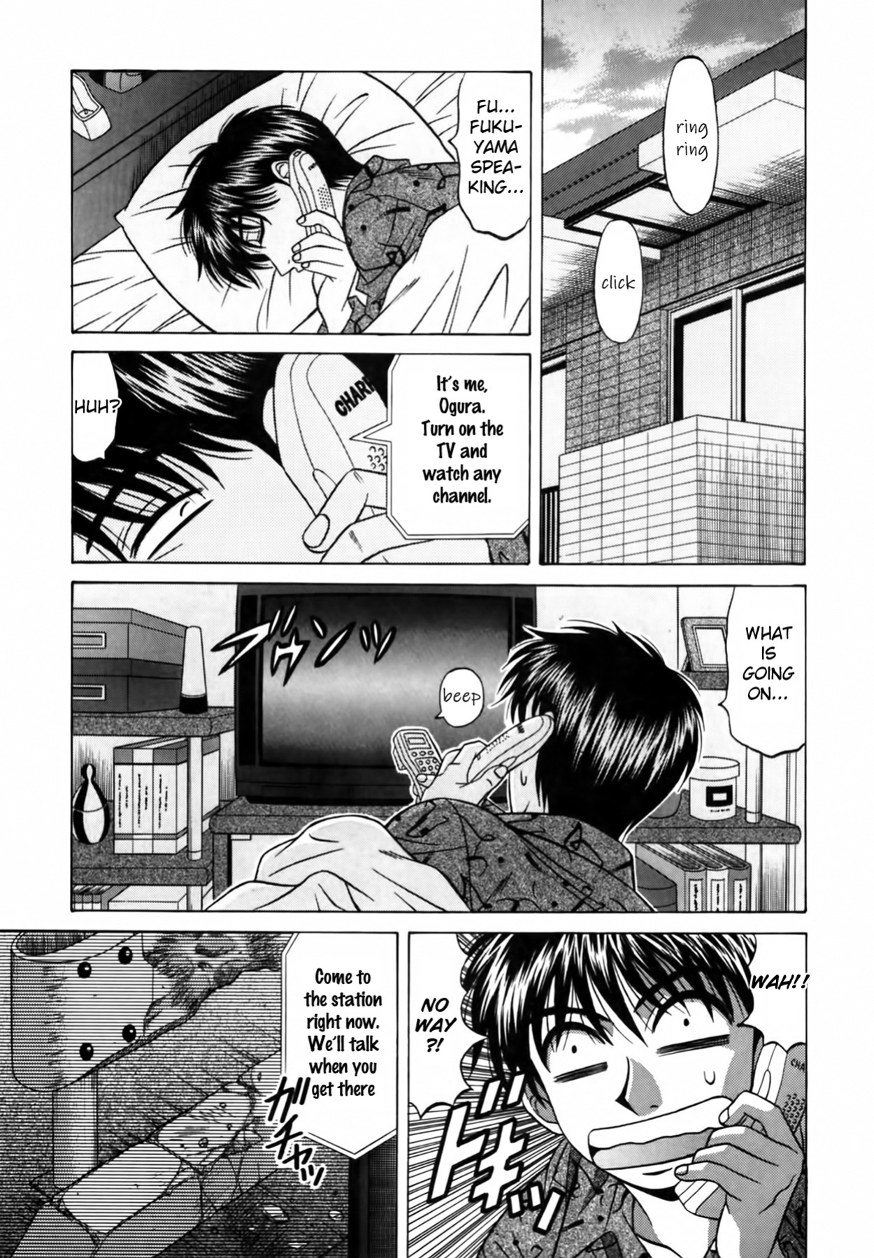 [Ozaki Akira] Caster Natsume Reiko no Yuuwaku Vol. 2 Ch.1-6