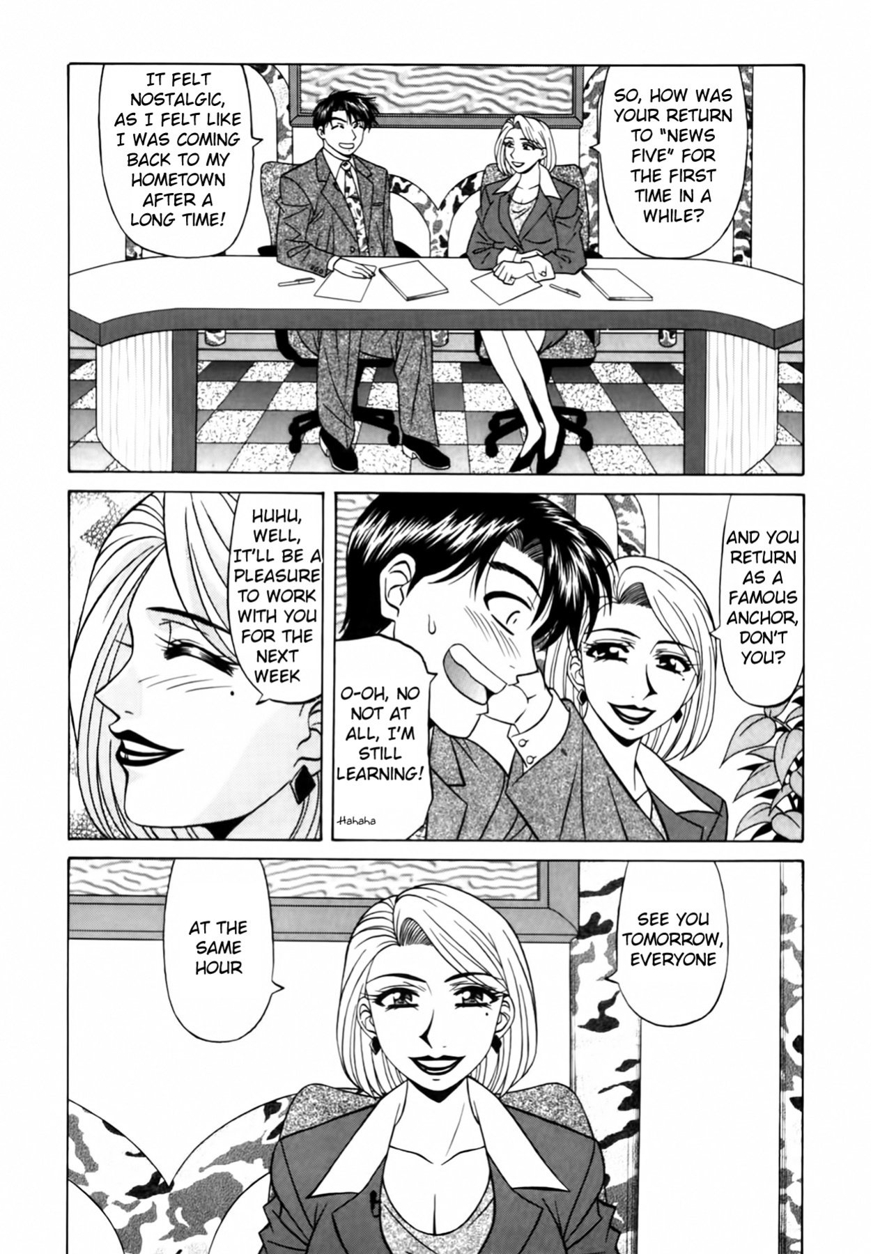 [Ozaki Akira] Caster Natsume Reiko no Yuuwaku Vol. 2 Ch.1-6
