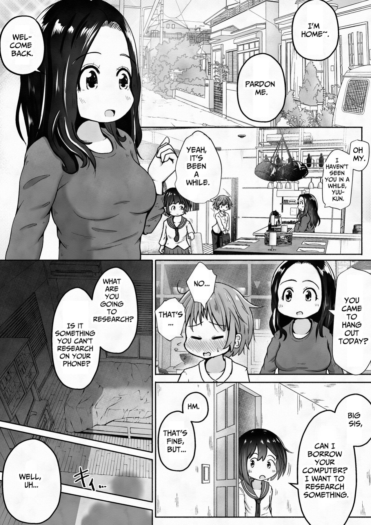 [Ecchi Ecchi Daifuku (Neko Daifuku)] Pleasure Training By Two Sisters [TsukiNet]