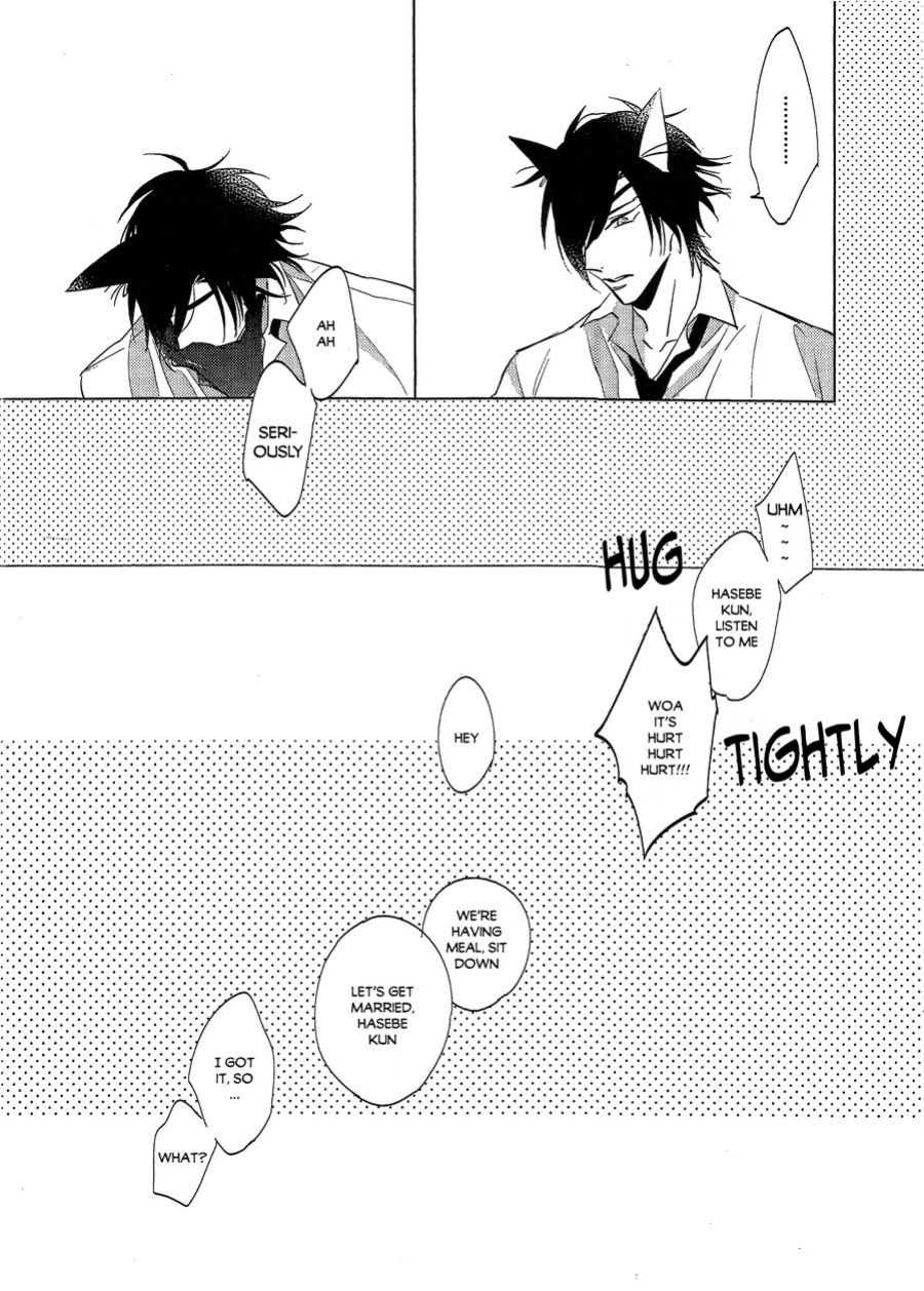 [Kakyuteki Sumiyakani (Kanata)] Ookami no Iru Seikatsu. | Life with a dog (Touken Ranbu) [ShokuheshiVN Fanpage]