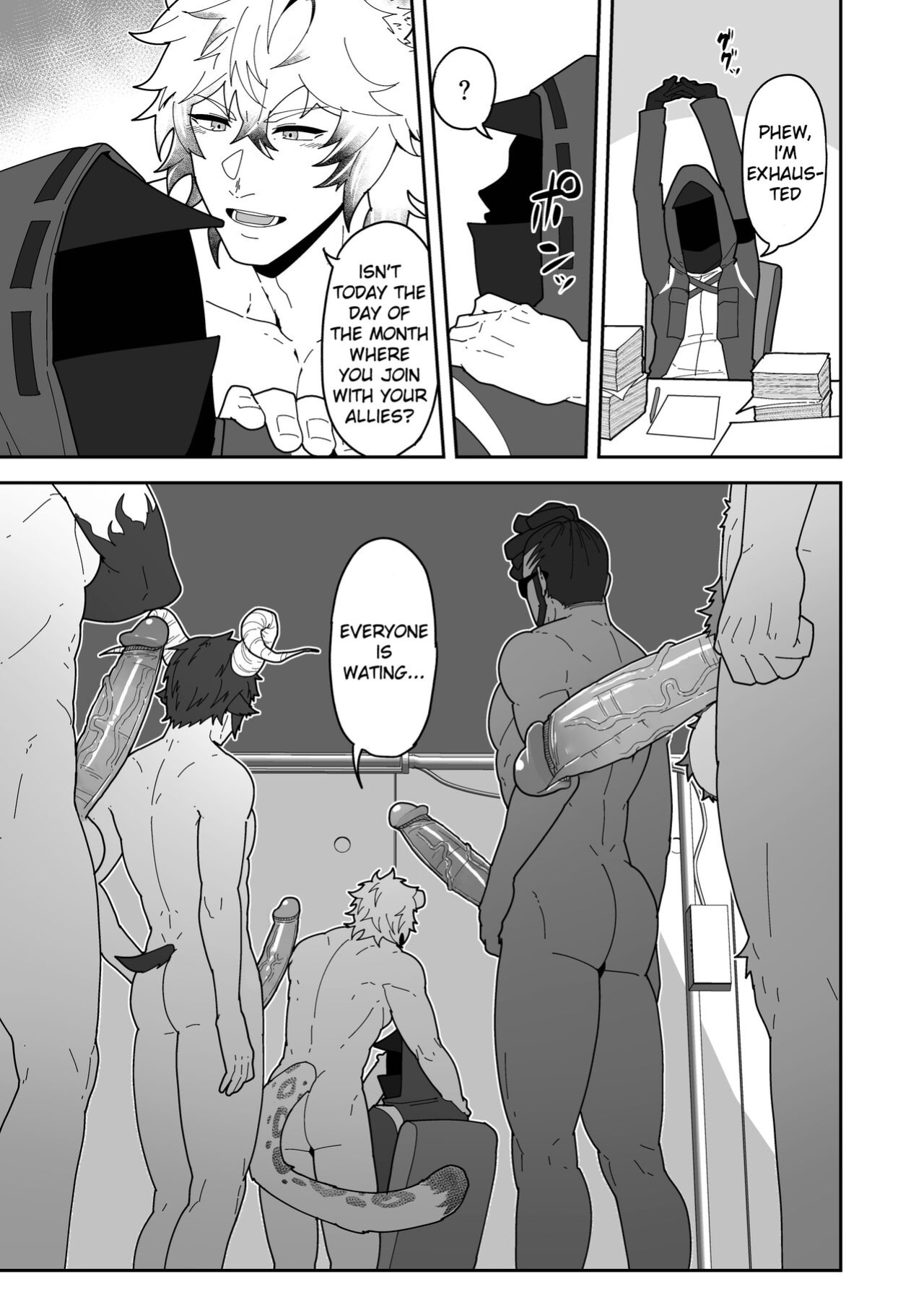 [PULIN Nabe (kakenari)] Shukusha 801 | Dormitory B801 (Arknights)