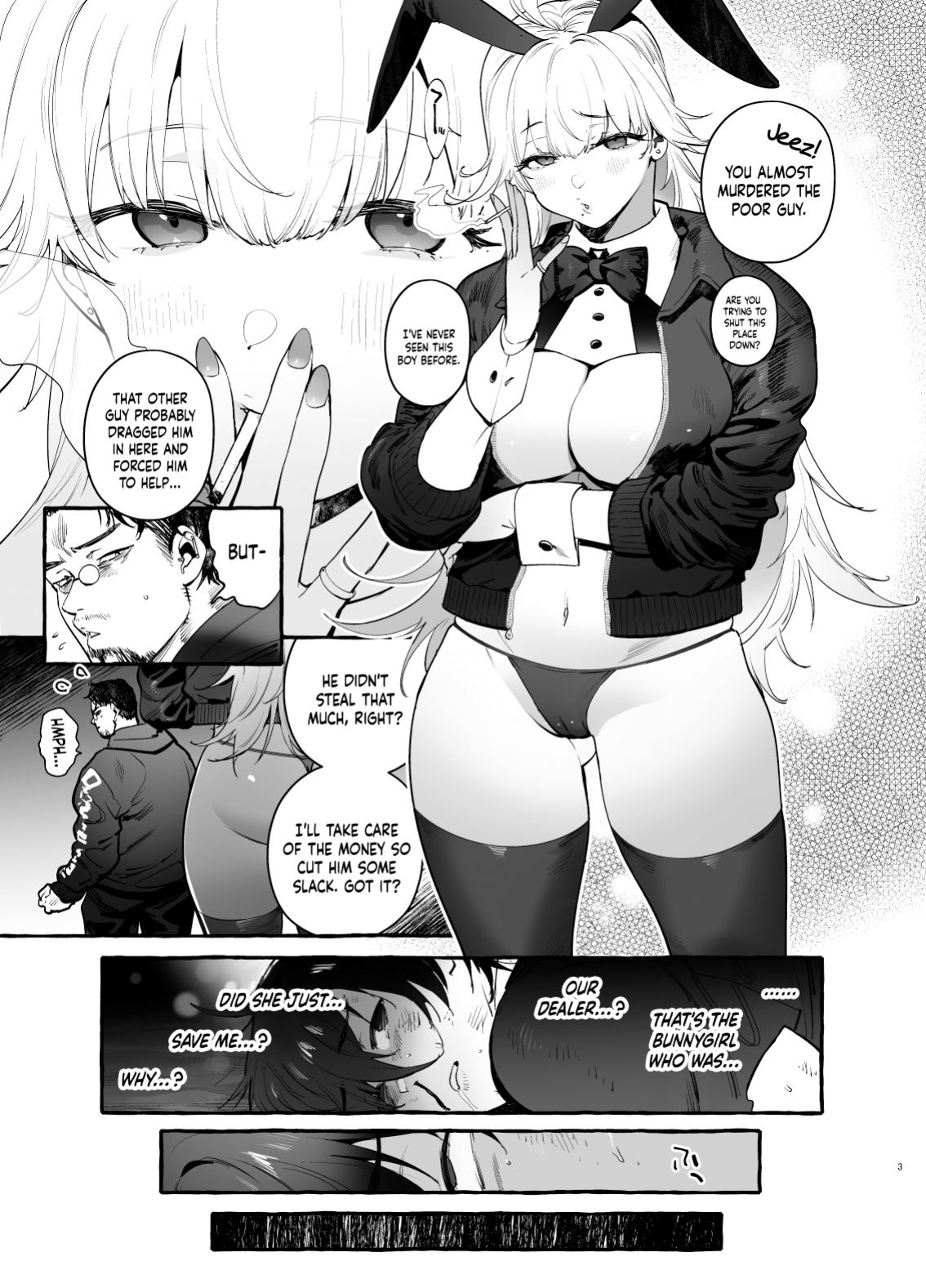 [Hibon (Itami)] Toba no Ura Bunny-san | The Bunny At The Back Of The Gambling House