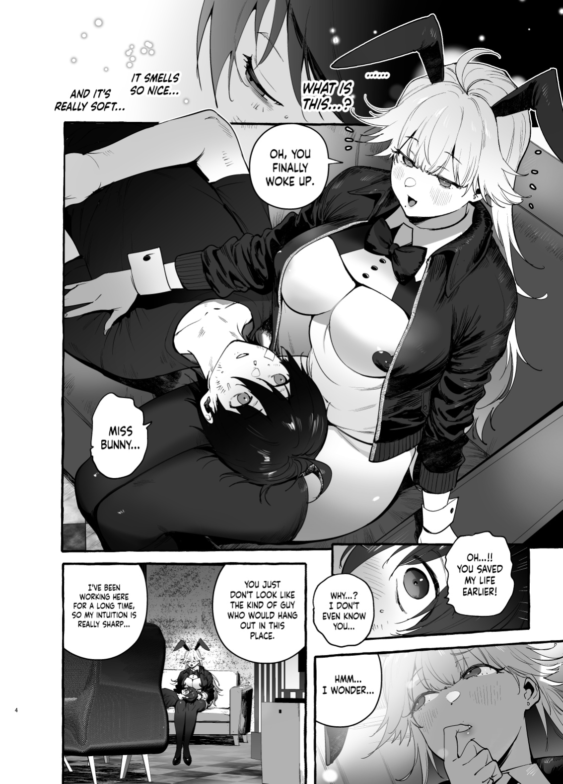 [Hibon (Itami)] Toba no Ura Bunny-san | The Bunny At The Back Of The Gambling House