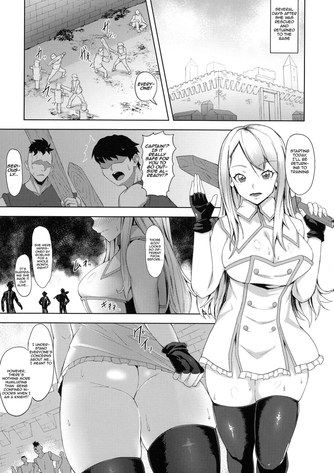 [Gotarou] A Knight's Proud Oath | Kishi no Hokori ni Chikatte……. (Kukkoro Heroines Vol. 10) [Aishi21]