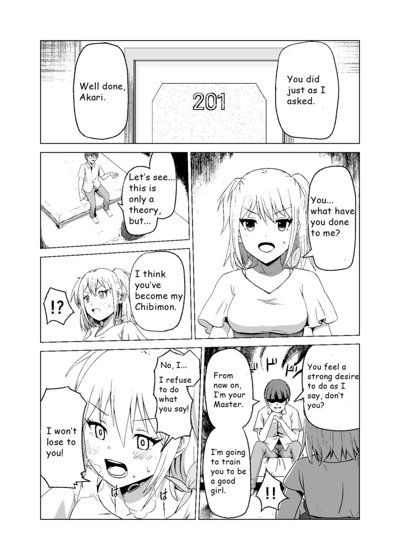 The Girl Who Was Unexpectedly Captured Becomes an Obedient Slut - Omoi Gakezu GET Shita Onnanoko ga Mesu Ochishite Juujun ni Natteiku