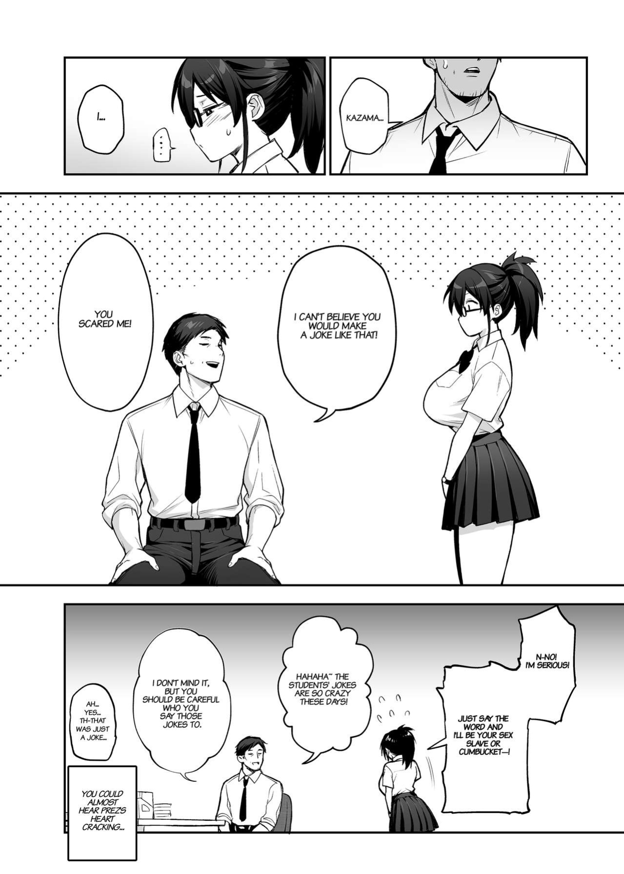 [TRY] About the New President of the Disciplinary Committee's Huge Tits 2