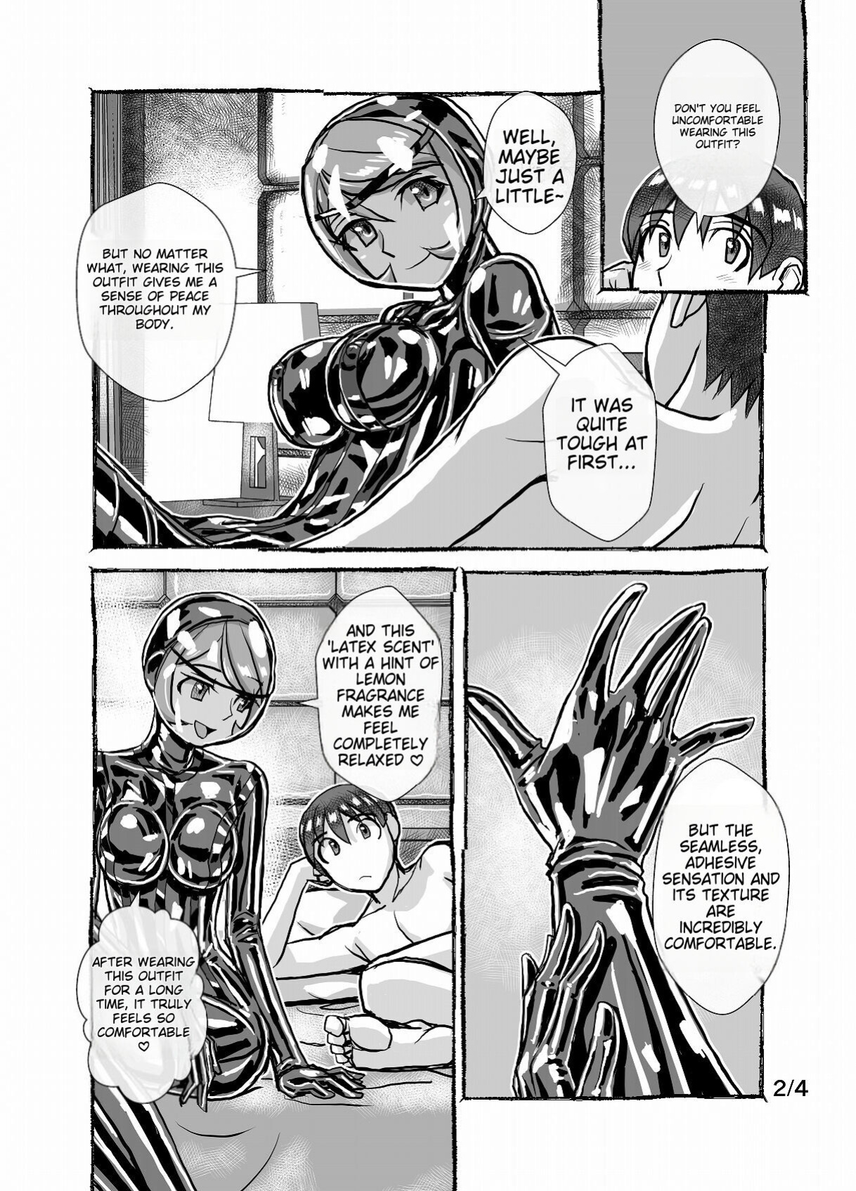 [Ufufu Enterprise (Hicoromo Kyouichi)] Keppekishou no Tsuma to no Shinkon Shoyatte? | What about your first night as a newlywed with a germaphobic wife? Part 1 + 2