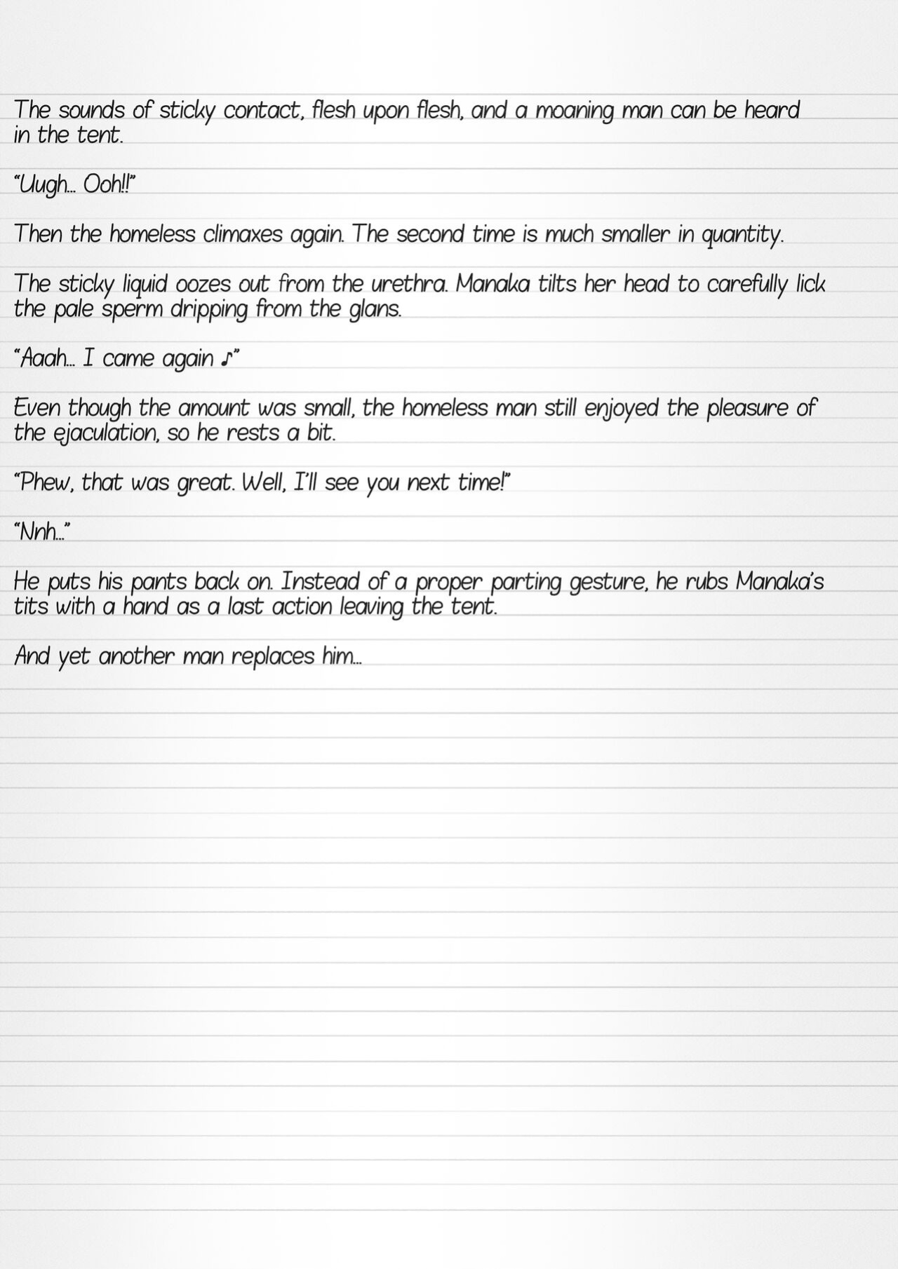 [Tiba-Santi (Misuke)] Misuke's Short Stories 6 - Manaka & the Homeless (ToHeart2 Dungeon Travelers)