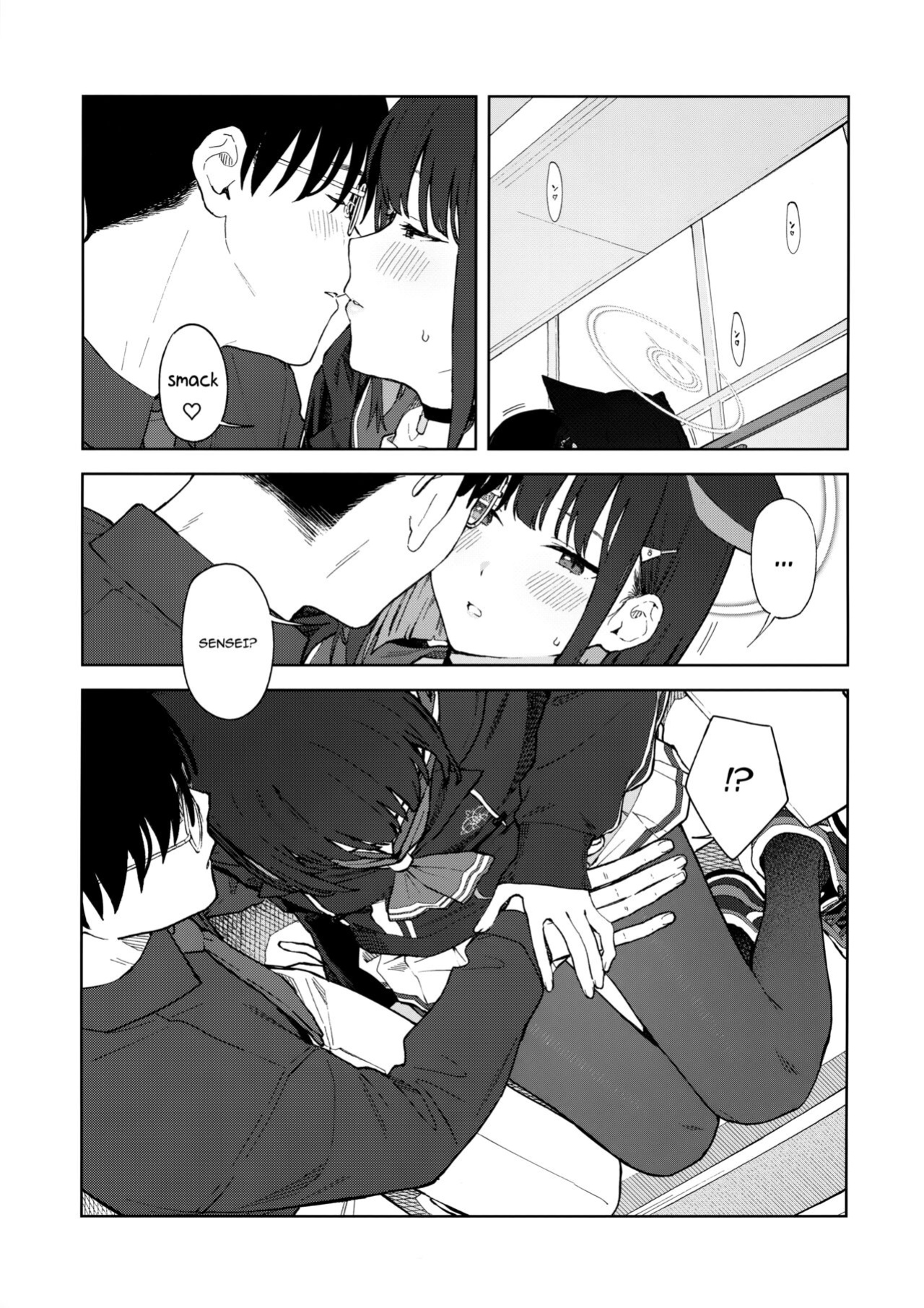 (C103) [Titano-makhia (Mikaduchi)] Sensei, Doushite Watashi nano...? | Sensei, why me?... (Blue Archive) [Telegram_COHQTG]