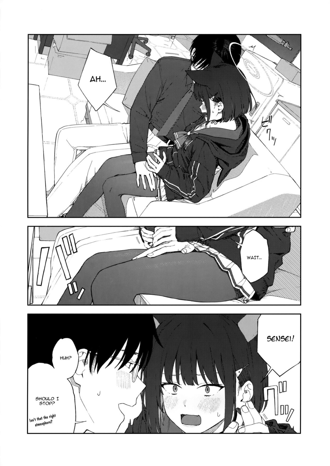 (C103) [Titano-makhia (Mikaduchi)] Sensei, Doushite Watashi nano...? | Sensei, why me?... (Blue Archive) [Telegram_COHQTG]