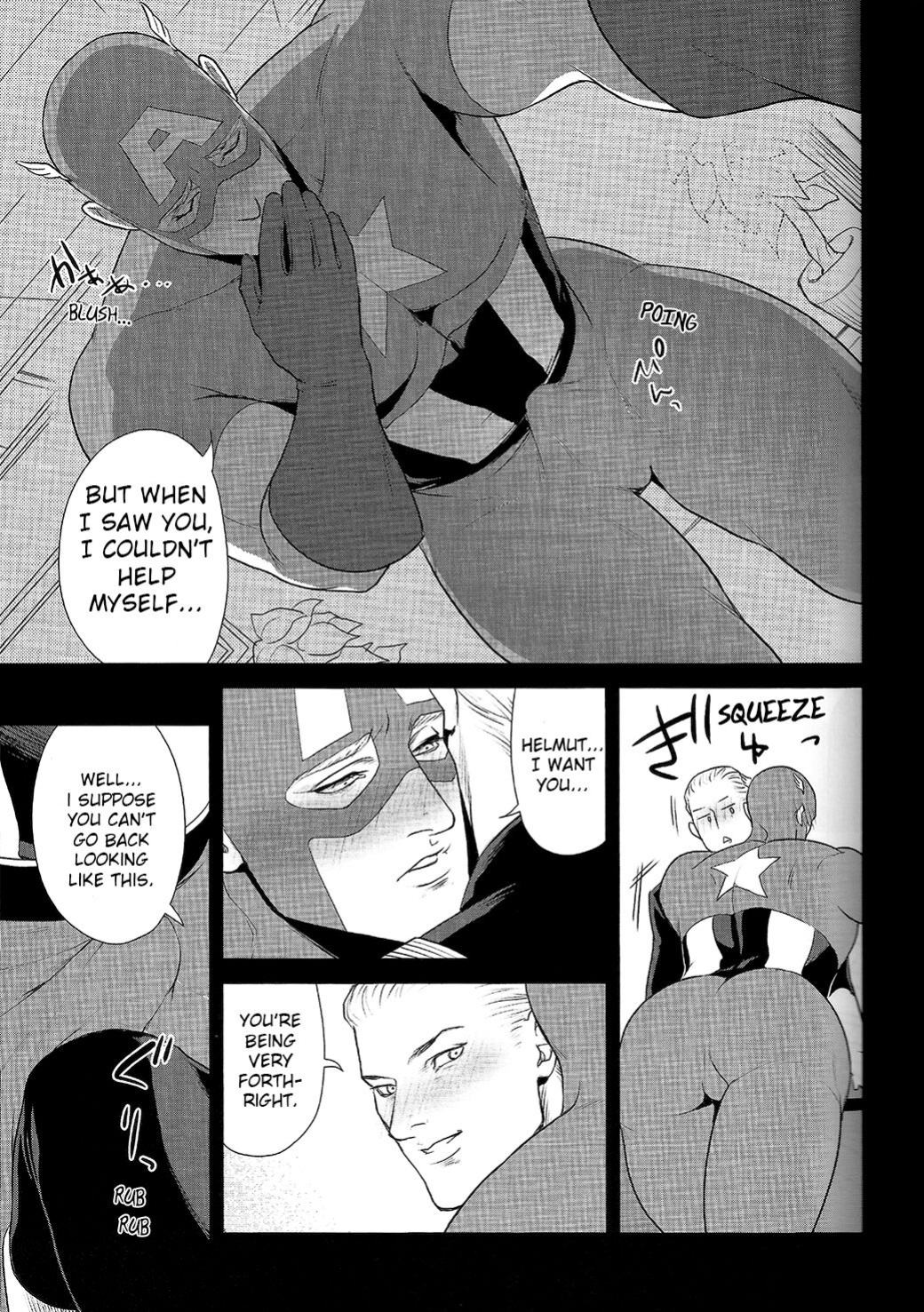 (C92) [MA2 (Momose Sei)] SECRET Mikkai Yoru / Secret Meeting (Avengers)