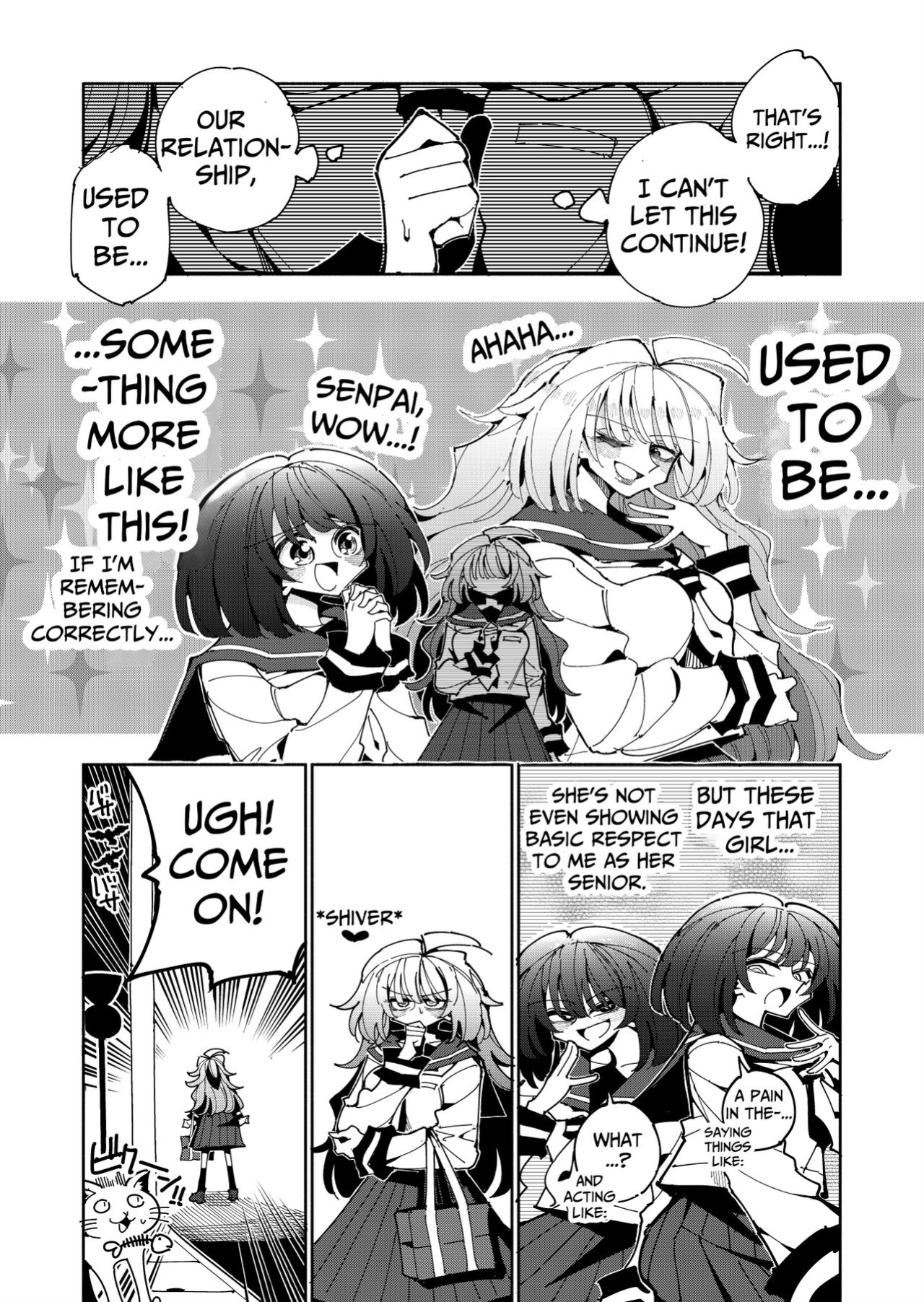 [7 Colored LED (Nekonso)] Shizuku to Shiori-Senpai ga Akuochi Futanari Kaizou Sareta node Watashi ga Shasei o Kanri Shimasu!- 2 | Shizuku & Shiori ~It's Up to Me To Service Futanari-modified Senpai!~ 2 [Pink Glass TL]