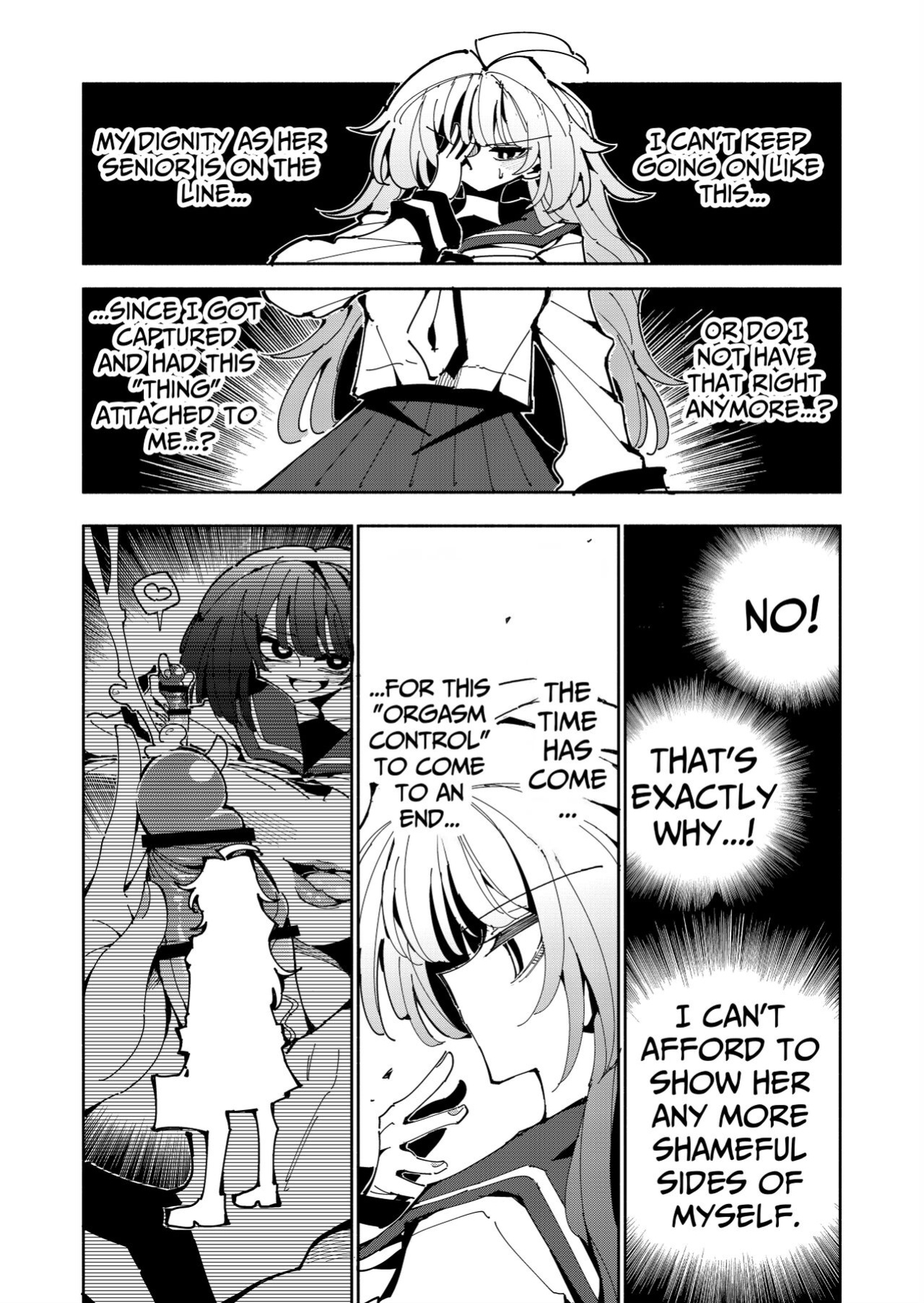 [7 Colored LED (Nekonso)] Shizuku to Shiori-Senpai ga Akuochi Futanari Kaizou Sareta node Watashi ga Shasei o Kanri Shimasu!- 2 | Shizuku & Shiori ~It's Up to Me To Service Futanari-modified Senpai!~ 2 [Pink Glass TL]