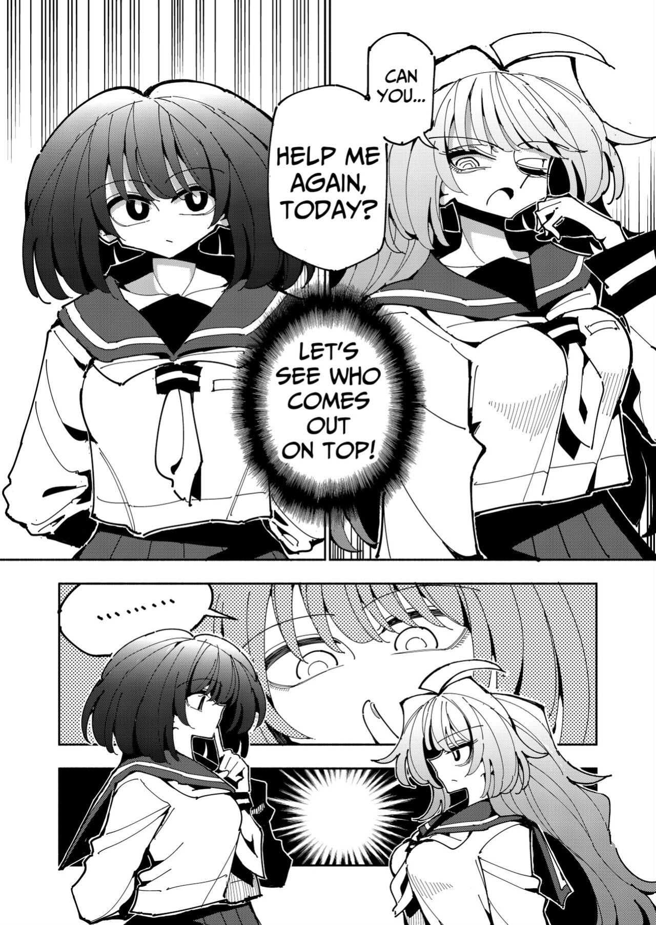 [7 Colored LED (Nekonso)] Shizuku to Shiori-Senpai ga Akuochi Futanari Kaizou Sareta node Watashi ga Shasei o Kanri Shimasu!- 2 | Shizuku & Shiori ~It's Up to Me To Service Futanari-modified Senpai!~ 2 [Pink Glass TL]