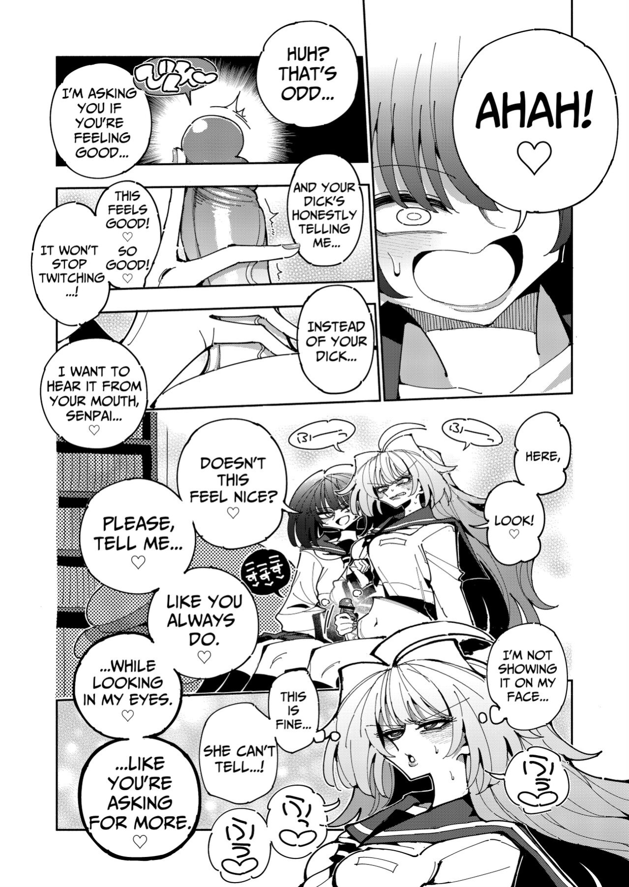 [7 Colored LED (Nekonso)] Shizuku to Shiori-Senpai ga Akuochi Futanari Kaizou Sareta node Watashi ga Shasei o Kanri Shimasu!- 2 | Shizuku & Shiori ~It's Up to Me To Service Futanari-modified Senpai!~ 2 [Pink Glass TL]