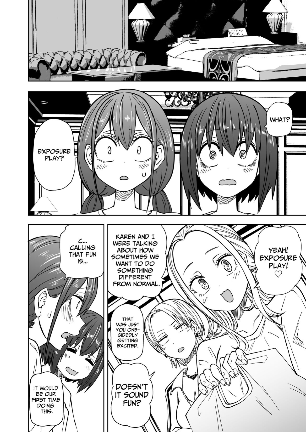 [Mikenekohanten (Sakamoto Kafka)] Hajimete no Roshutsu Gokko! LesSe Daisuki Nakayoshi Joshidaisei | First Time Exhibitionism Play! Lesbian Sex Lovin' University Girls [BlinkT]