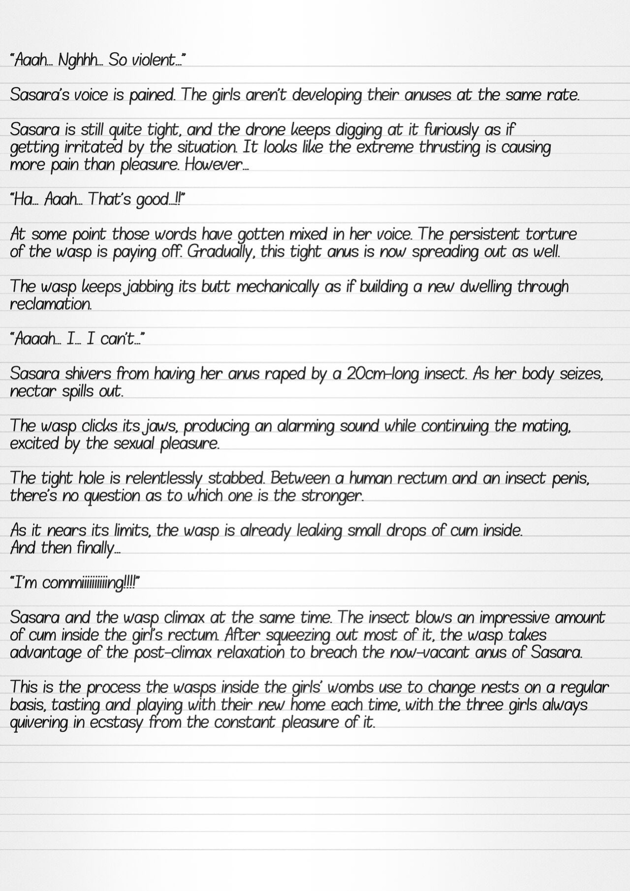 [Tiba-Santi (Misuke)] Misuke's Short Stories 8 - Parasitized Cockroach (ToHeart2 Dungeon Travelers)