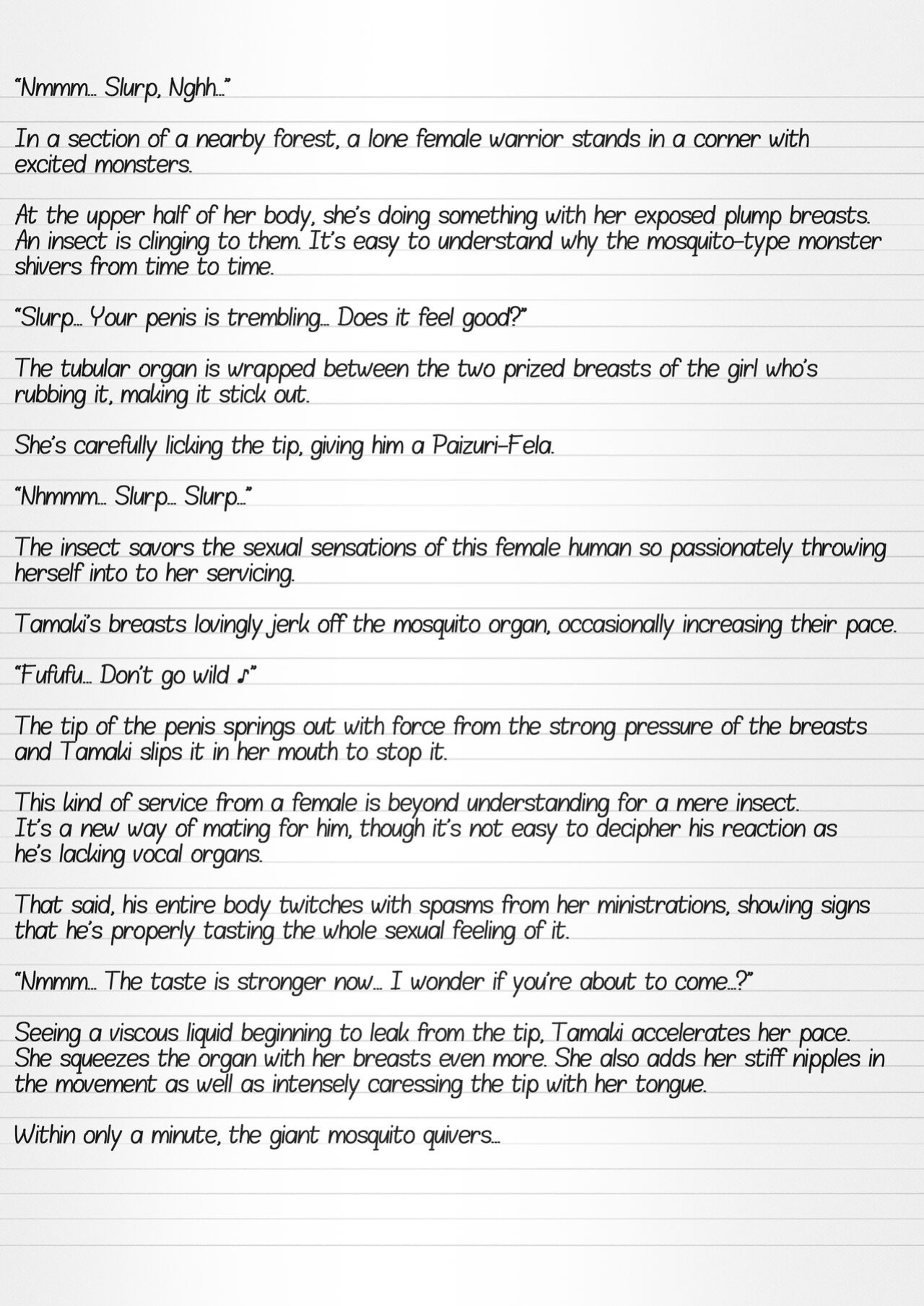 [Tiba-Santi (Misuke)] Misuke's Short Stories 7 - Three Girls & Insects (ToHeart2 Dungeon Travelers)