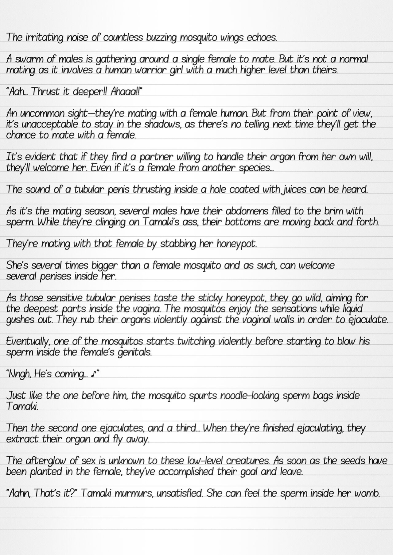 [Tiba-Santi (Misuke)] Misuke's Short Stories 7 - Three Girls & Insects (ToHeart2 Dungeon Travelers)