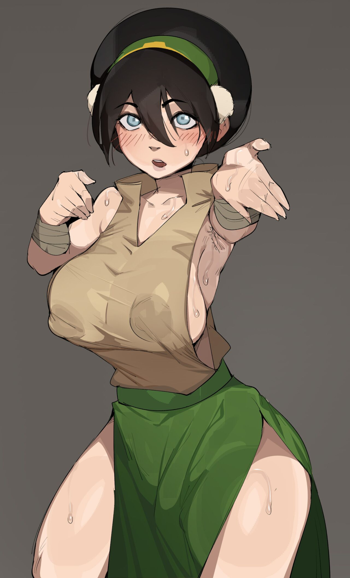 [Elijahzx (ELZX) (Bobtheneet)] she can see you through her feet (Avatar:The Last Airbender)