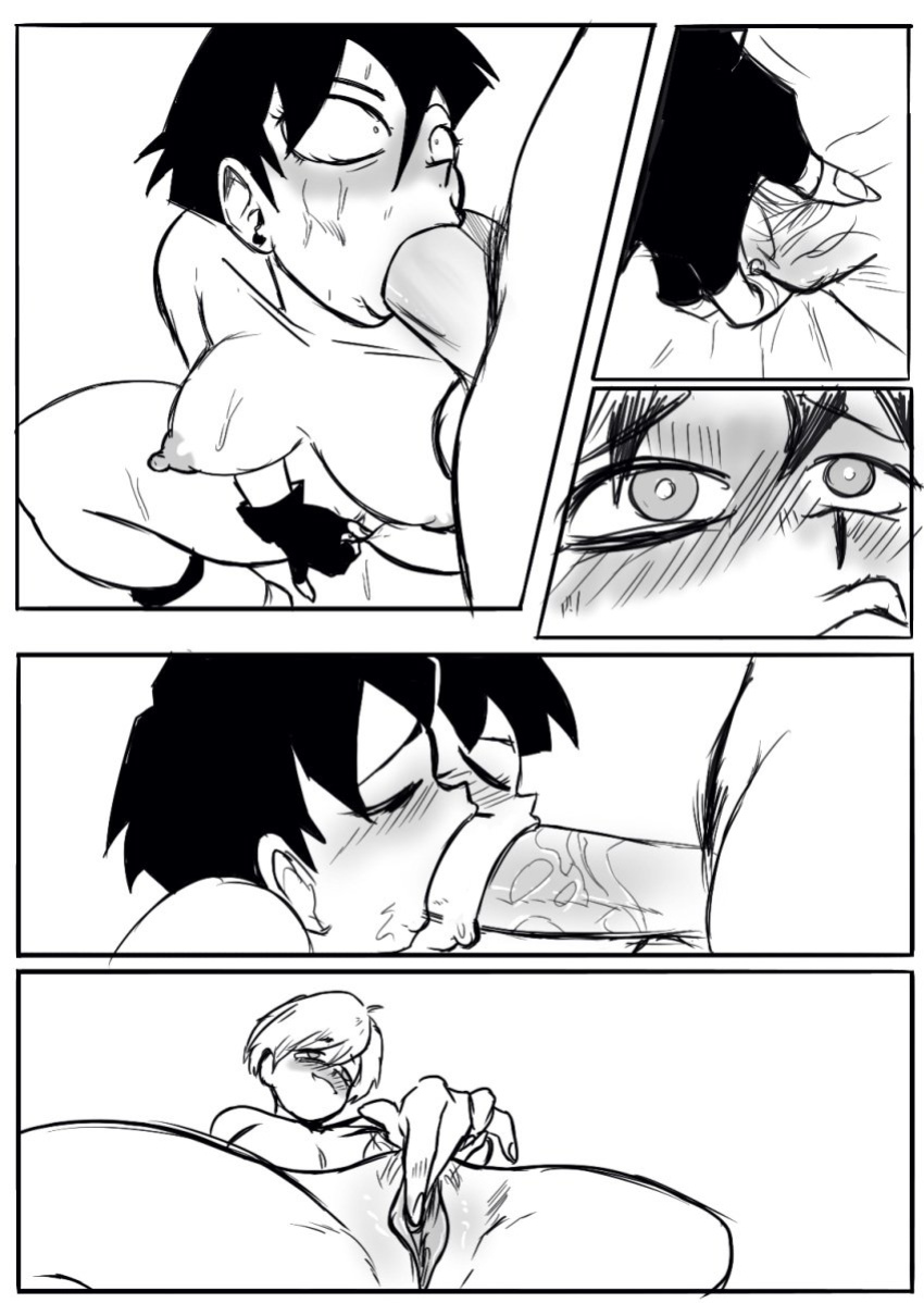 [lemonjoojoo] Look at Me (Gohan x Videl X Erazsa]) plus extra image