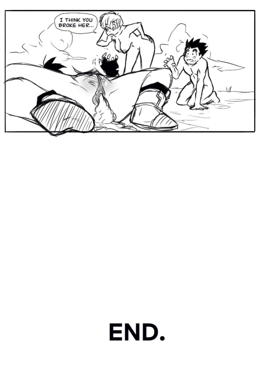 [lemonjoojoo] Look at Me (Gohan x Videl X Erazsa]) plus extra image