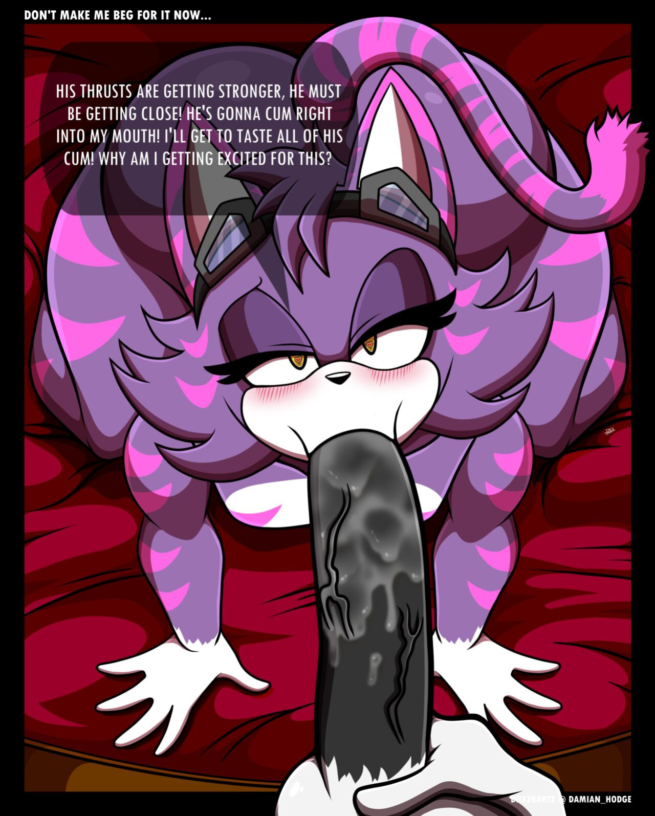 [DHX2KArtz] DON'T MAKE ME BEG FOR IT NOW...