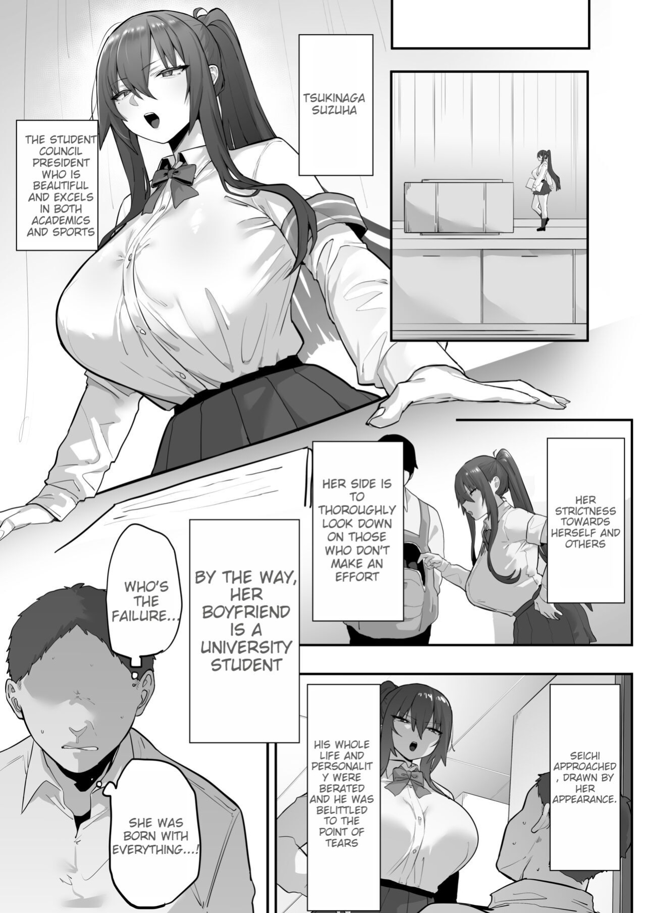 [Ofuton de Suyaa (Mitsudoue)]Mukatsuku Onna o Saimin de Juujun ni Shite Dekachichi Harem o Tsukuru Hanashi [MTL}