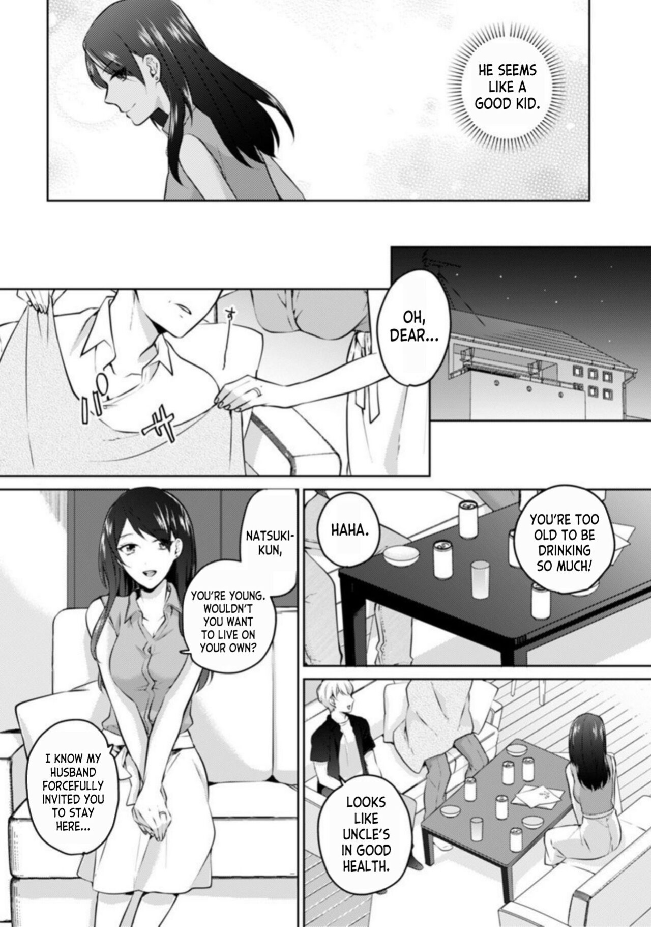 [Kani Itoh] Oi Ni Netorare Deisui Etchi `sōnyū Re Rareta Dake De… Okumade I Tcha… U!' 1 | Drunken NTR Sex with my Nephew 「I came deep inside when he put it inside me...」 ch.1 [desudesu]