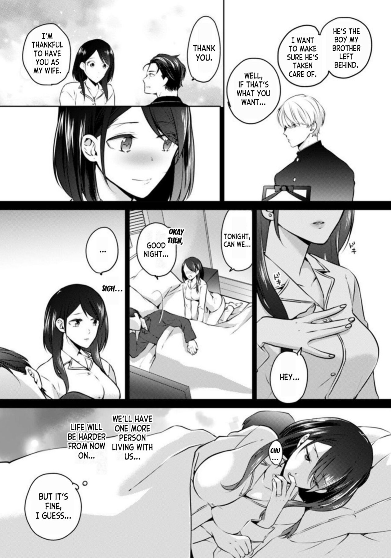 [Kani Itoh] Oi Ni Netorare Deisui Etchi `sōnyū Re Rareta Dake De… Okumade I Tcha… U!' 1 | Drunken NTR Sex with my Nephew 「I came deep inside when he put it inside me...」 ch.1 [desudesu]
