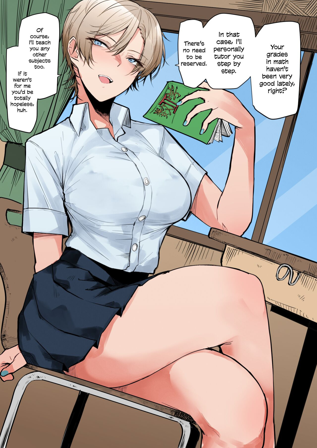 [Okyou] Gouman na Ikemen Onee-san no Manga | A Manga About An Arrogant, Handsome Onee-San [Colorized]