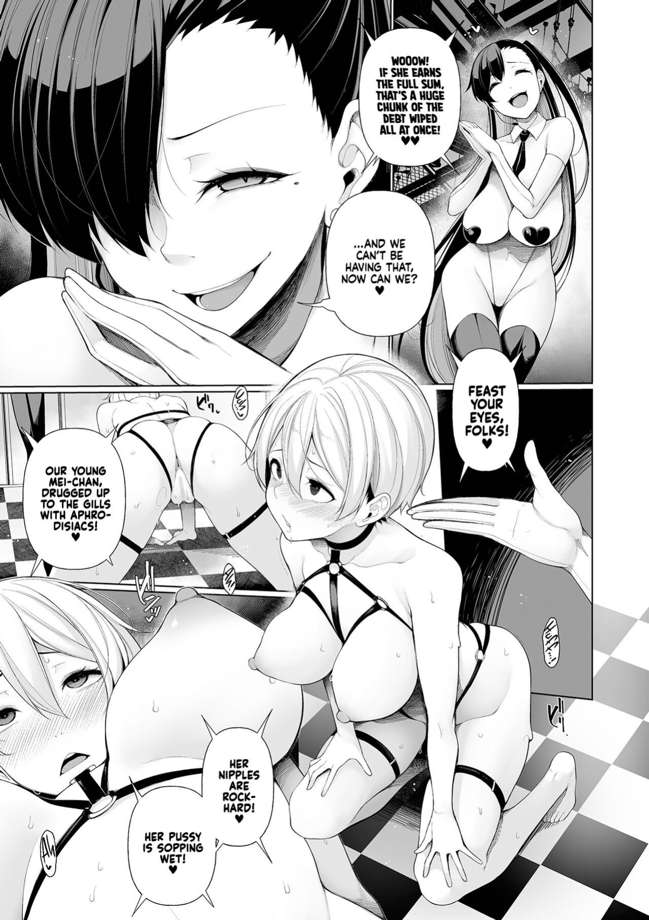 [Sakamata Nerimono] Shakkin Hensai Variety Karada de HaraimaSHOW! 6 | Debt Settlement Variety Gameshow 6 (COMIC Mate Legend Vol. 57 2024-06) [Xzosk]