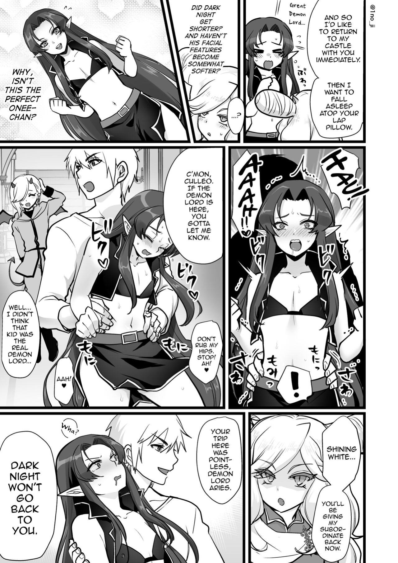 [Orgasm Slap (Ichino Miruku)] Maou-gun no Moto Kanbu ga Yuusha ni Makete Mesu ni Sareru Hanashi 2 [mysterymeat3]