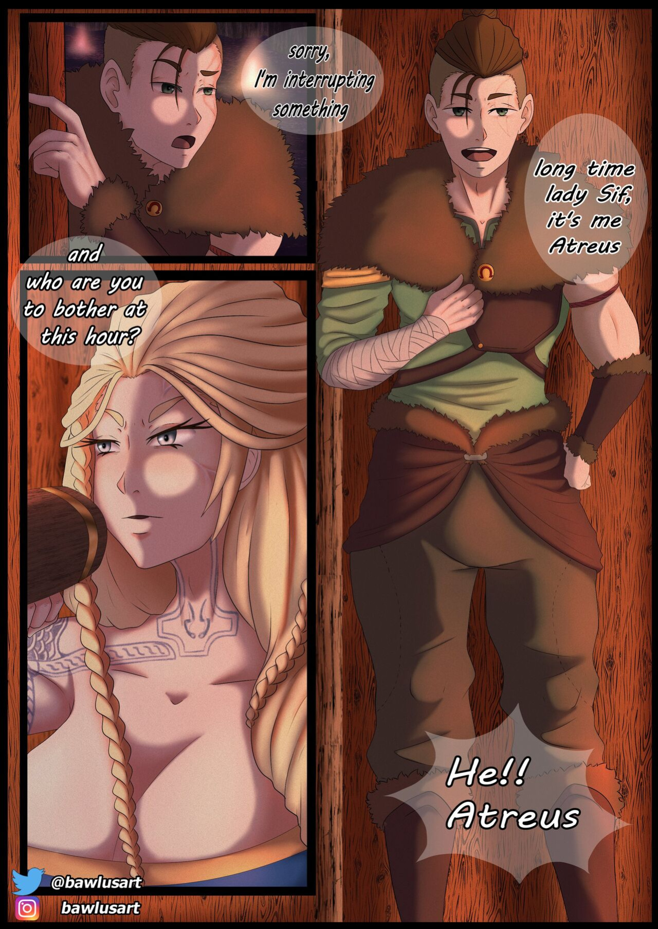 [Bawlusart] Sif's Revenge (God of War)