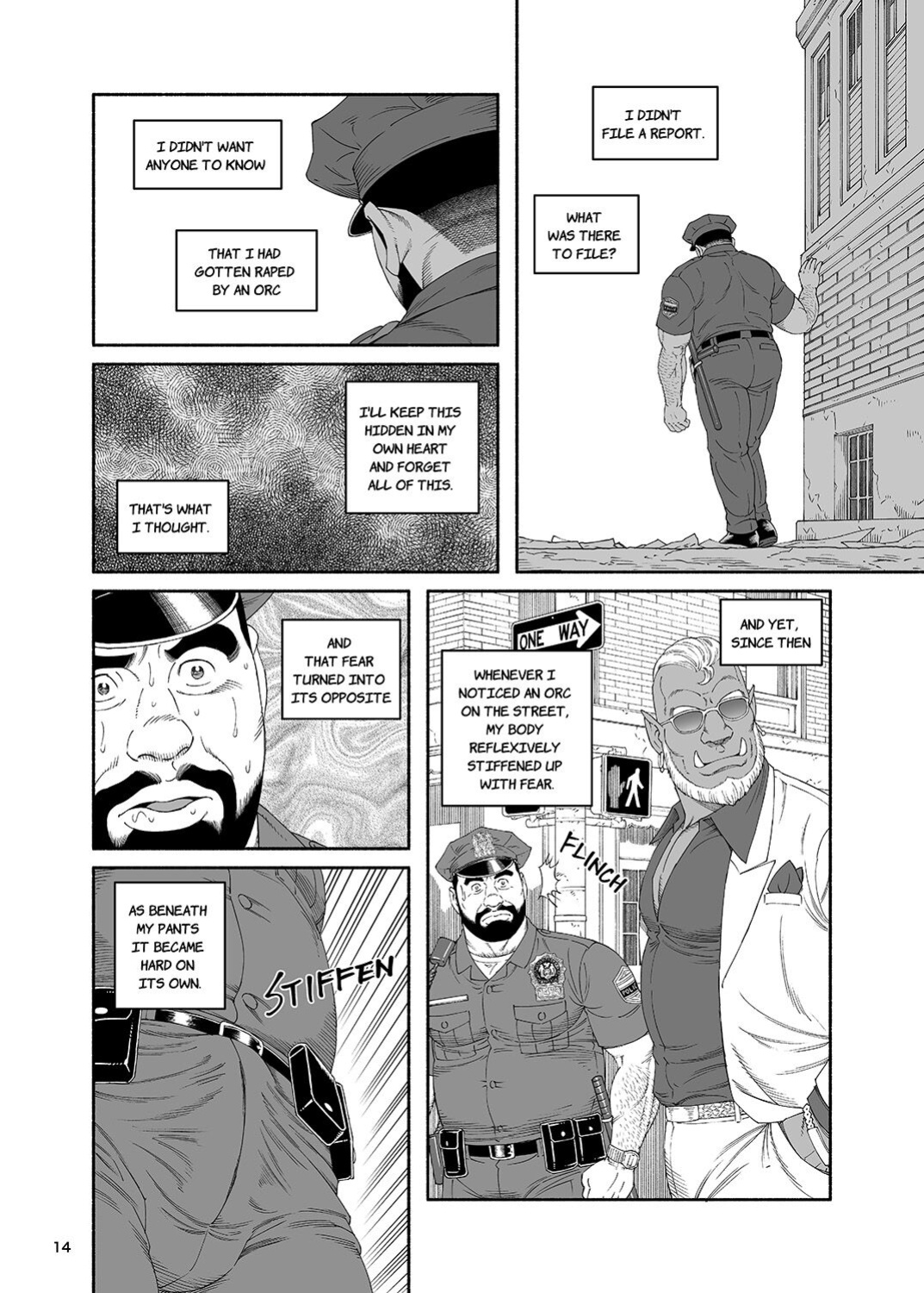 [Tagame Gengoroh] B.S.B. Big Sir's Bitches : Cop - The Case of Chris Collins