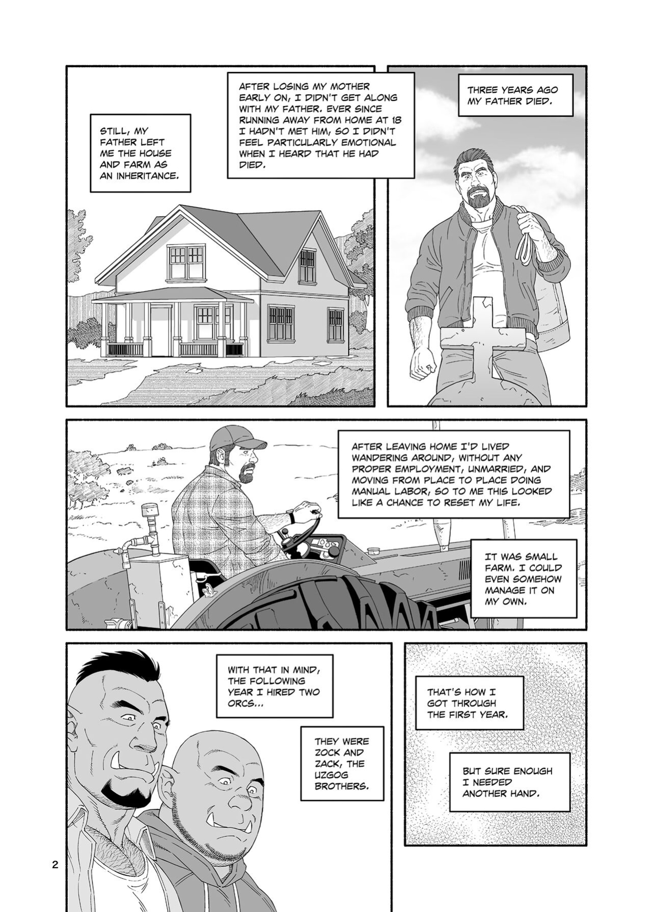 [Tagame Gengoroh] B.S.B. Big Sir's Bitches : A Farmer - In the Case of Ted Sterling