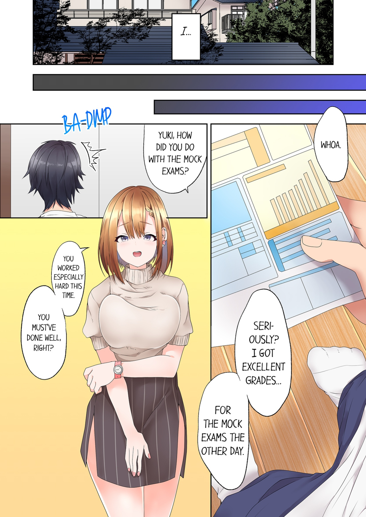 [Himino] Katei Kyoushi no Yuuwaku Sex "Gomu... Nakunaru made Tsukaou ne" 1 | My Private Tutor's Tempting Sex - "Let's Do It To Our Hearts' Content Until We Run Out Of Condoms" 1