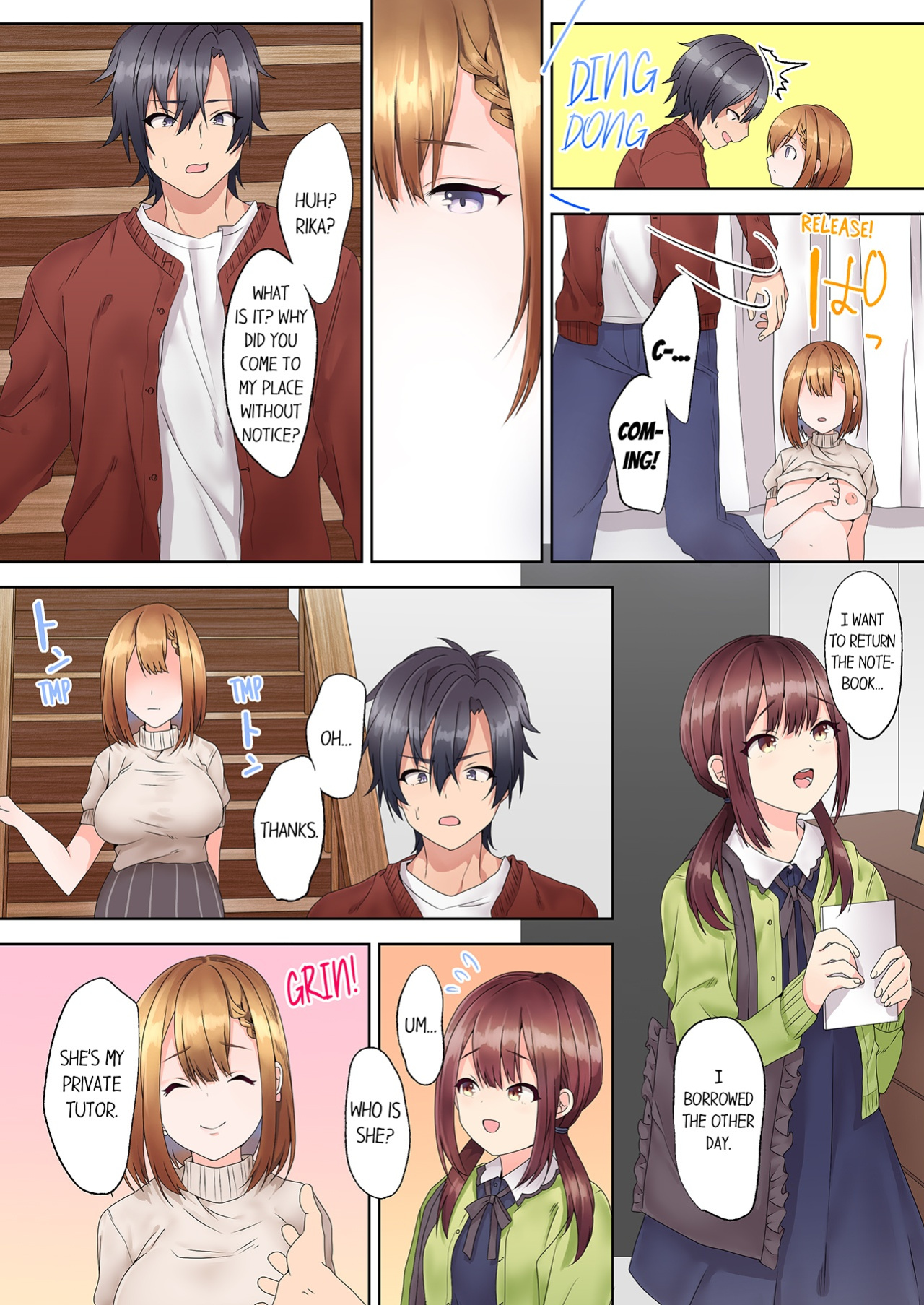 [Himino] Katei Kyoushi no Yuuwaku Sex "Gomu... Nakunaru made Tsukaou ne" 1 | My Private Tutor's Tempting Sex - "Let's Do It To Our Hearts' Content Until We Run Out Of Condoms" 1