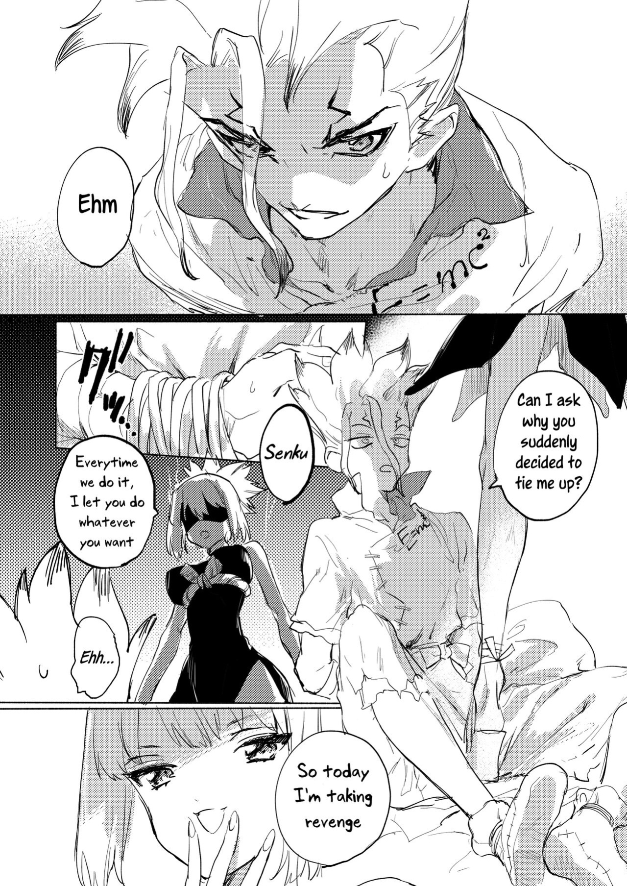[Serizawa Nae] Koha ga Senchin wo Pero Suru Manga (Dr. STONE) [Uncle Bane]