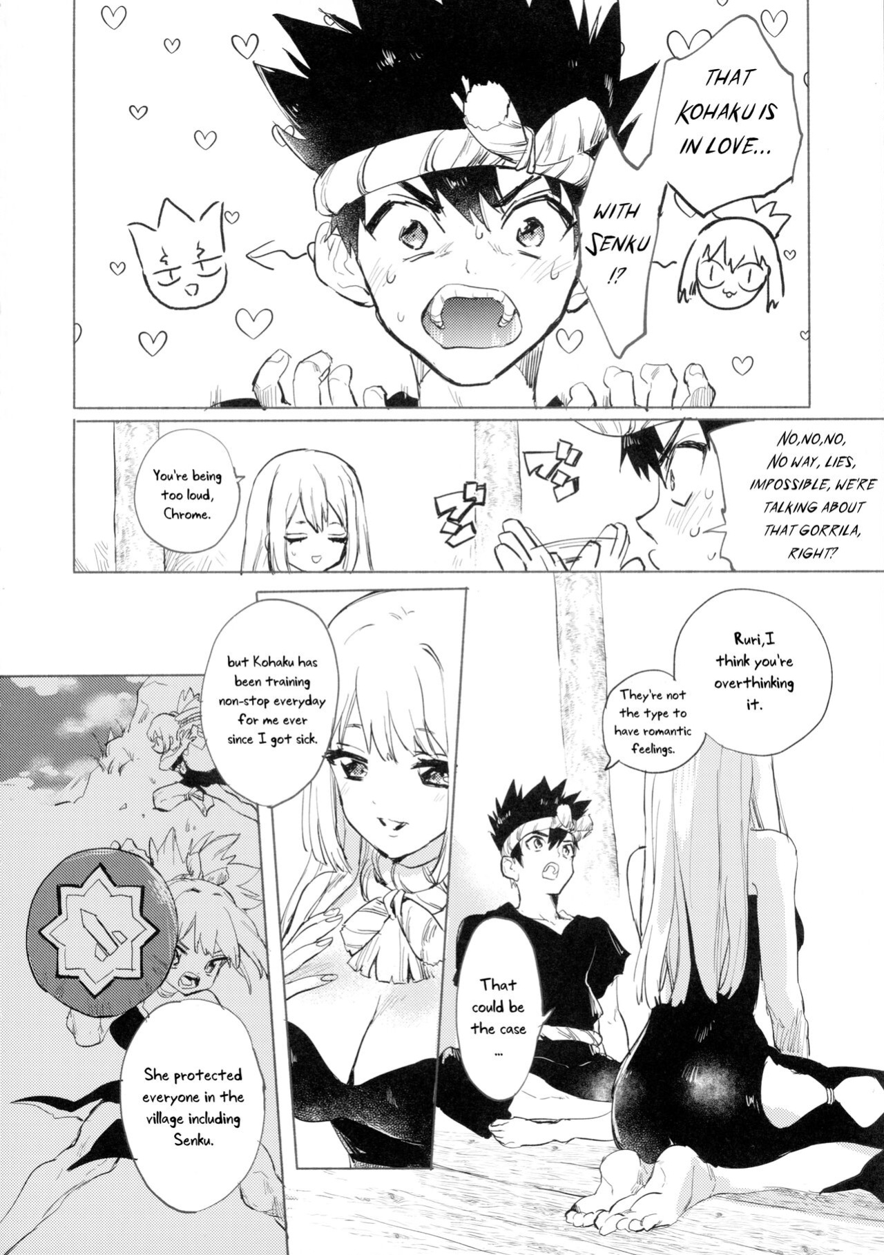 (The ROCK 2) [tcnc (Serizawa Nae)] Sekki Sekai de Mabushii Natsu (Dr. STONE) [Uncle Bane]