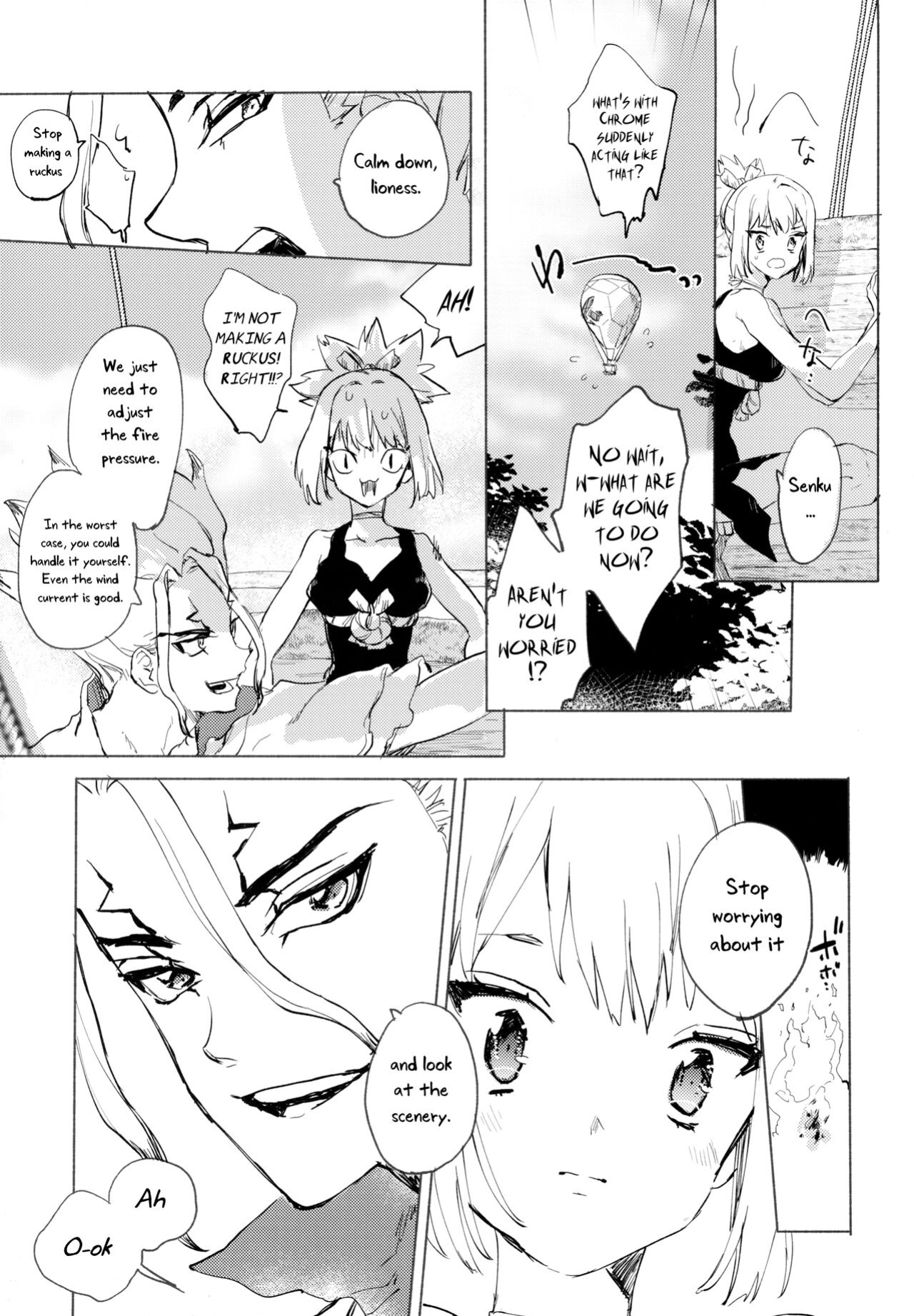 (The ROCK 2) [tcnc (Serizawa Nae)] Sekki Sekai de Mabushii Natsu (Dr. STONE) [Uncle Bane]