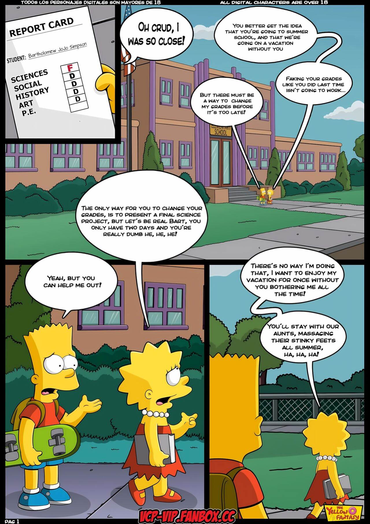 The Yellow Fantasy: From Ten to Twenty Something (Complete)