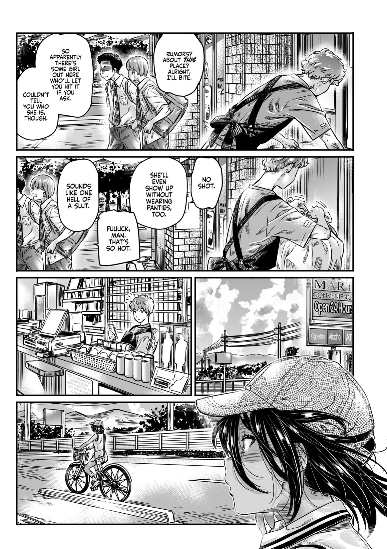 [Burning Shimai (MARUTA)] The Tanlined Town Bike Has Set Her Perverted Exhibitionist Sights on Her Virgin Senpai [2d-market.com]